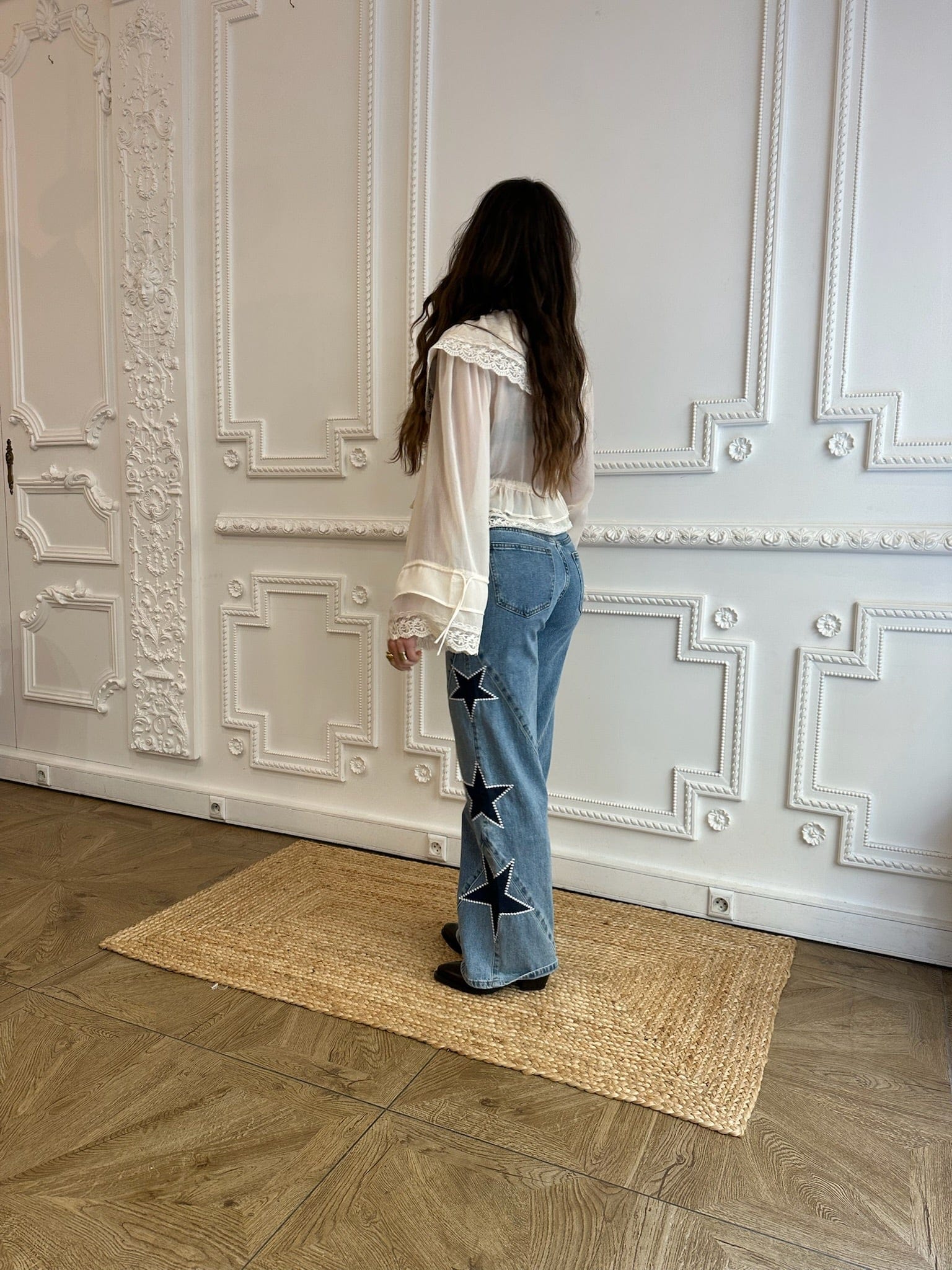 Maurice paris Pantalon Jean ANGELA bleu