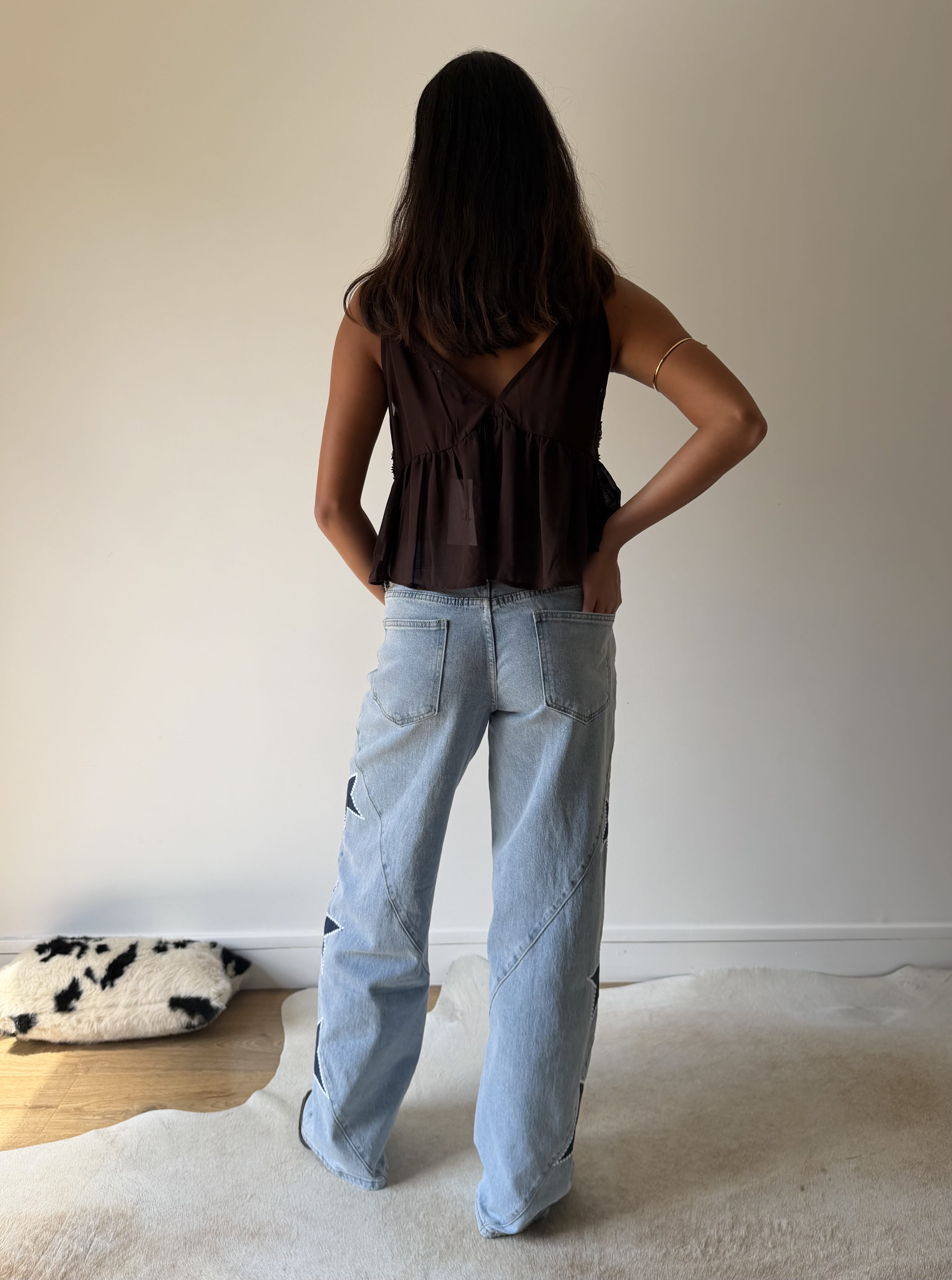 Maurice paris Pantalon Jean ANGELA bleu