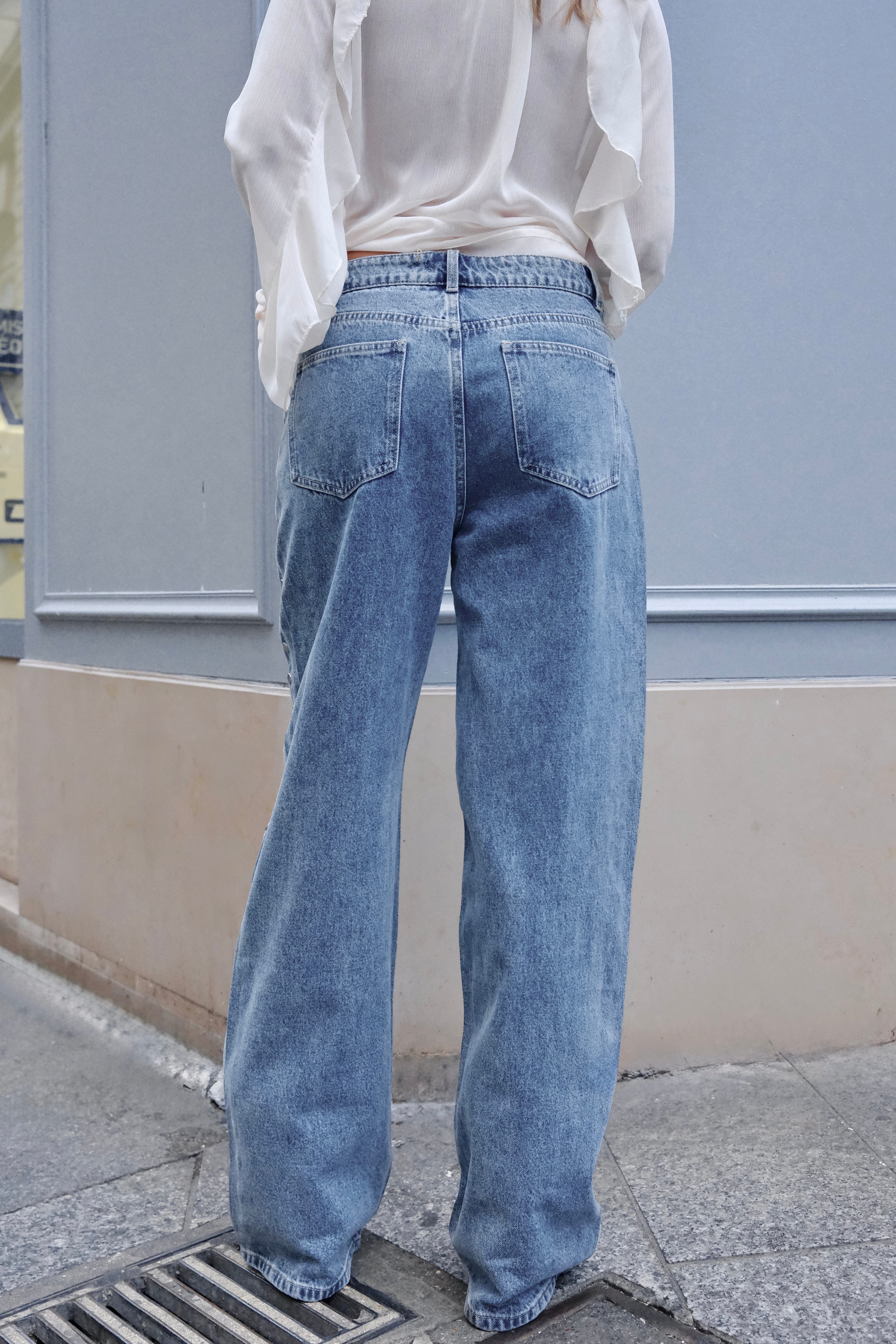Maurice paris Pantalon Jean LEAH bleu