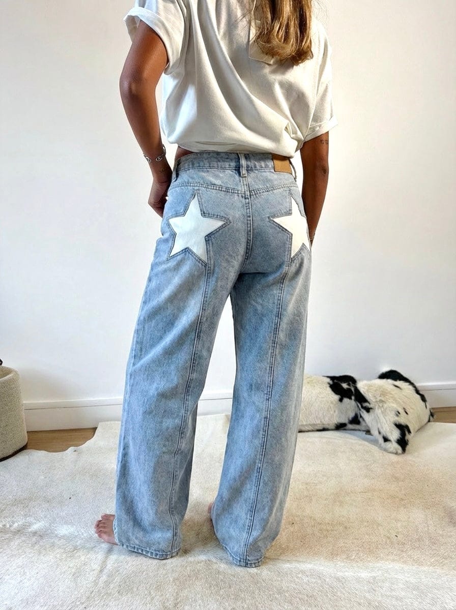 Maurice paris Pantalon Jean MADONNA bleu