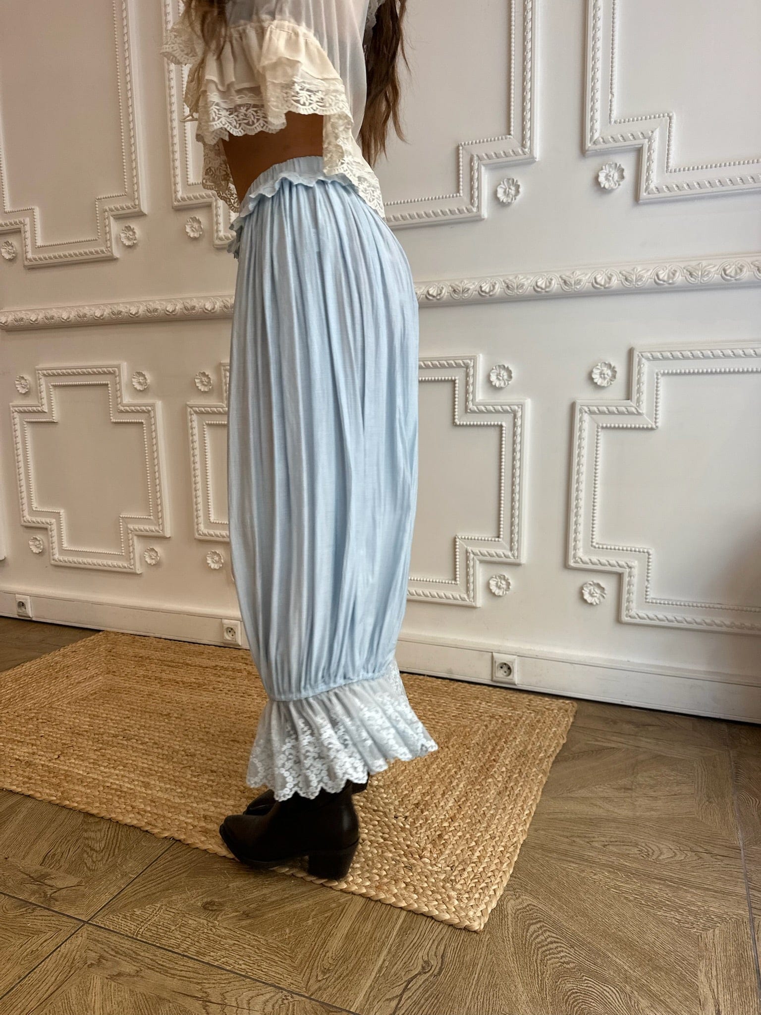 Maurice paris Pantalon Pantalon BOHO bleu