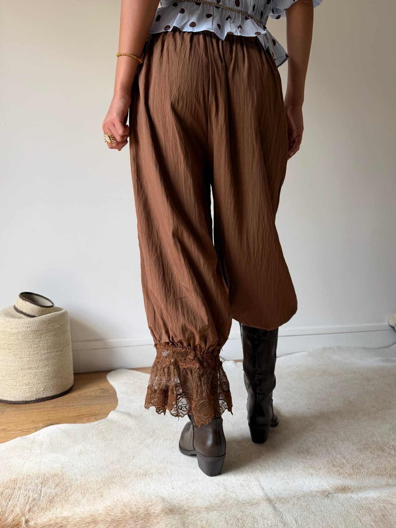 Maurice paris Pantalon Pantalon BOHO chocolat