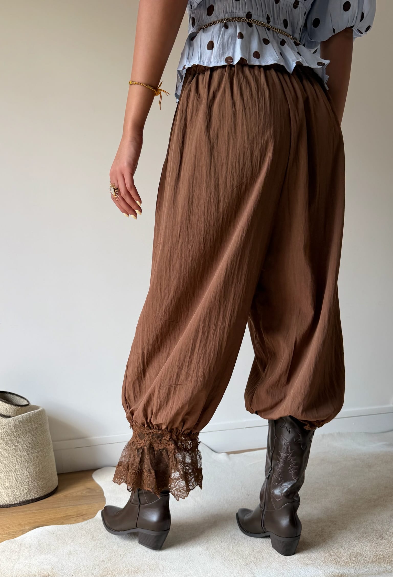 Maurice paris Pantalon Pantalon BOHO chocolat
