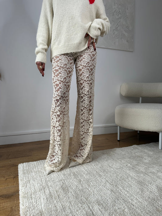 Maurice paris Pantalon Pantalon ROSAE beige