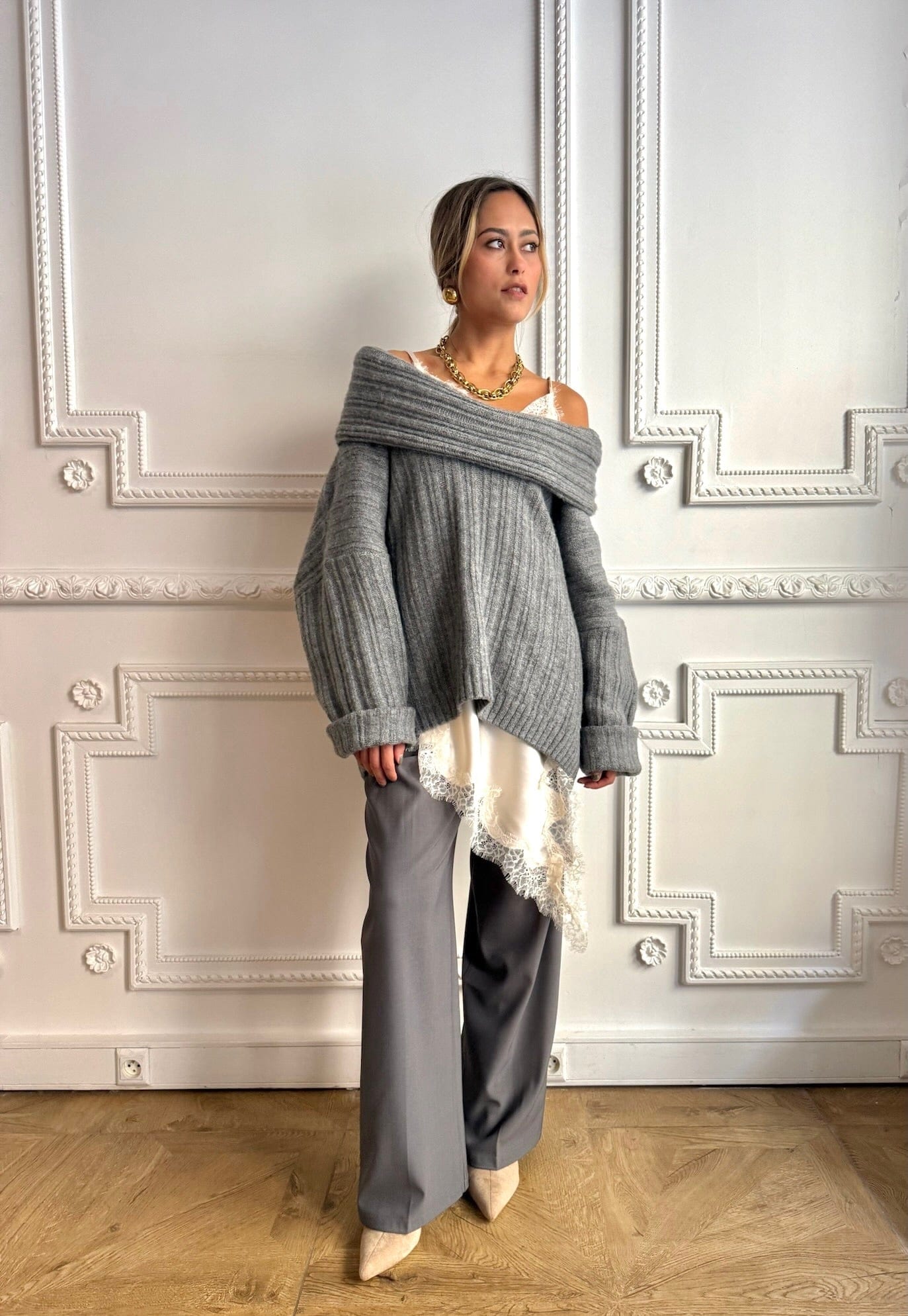 Maurice paris Pantalon Pantalon TIMESQUARE gris