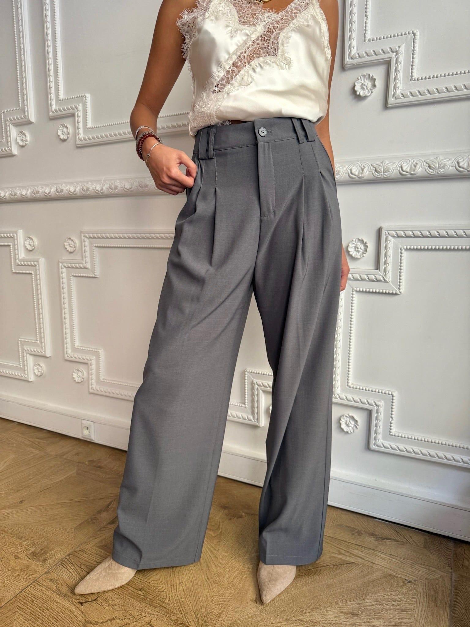 Maurice paris Pantalon Pantalon TIMESQUARE gris