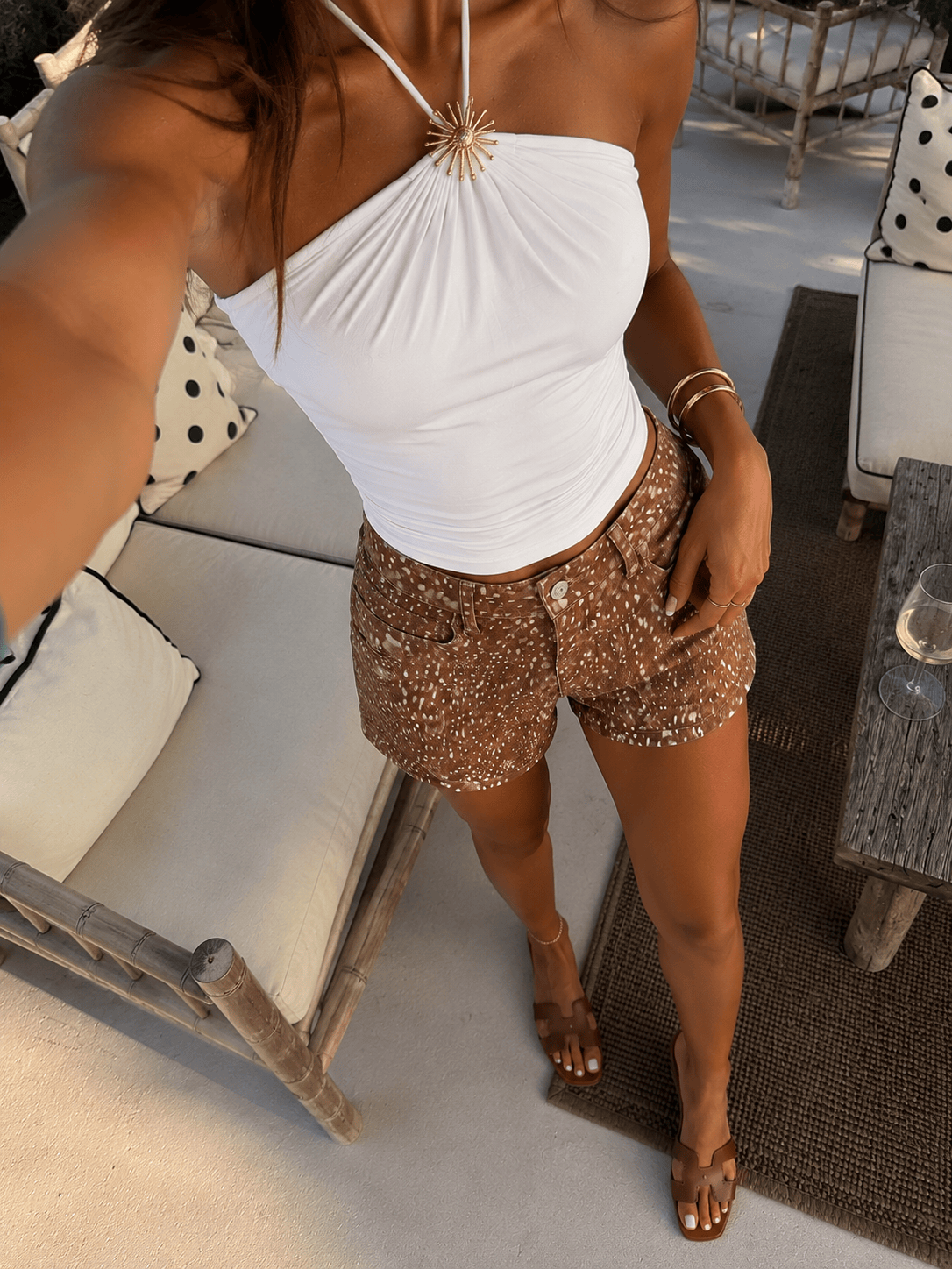 Maurice paris Pantalon Short BAMBI