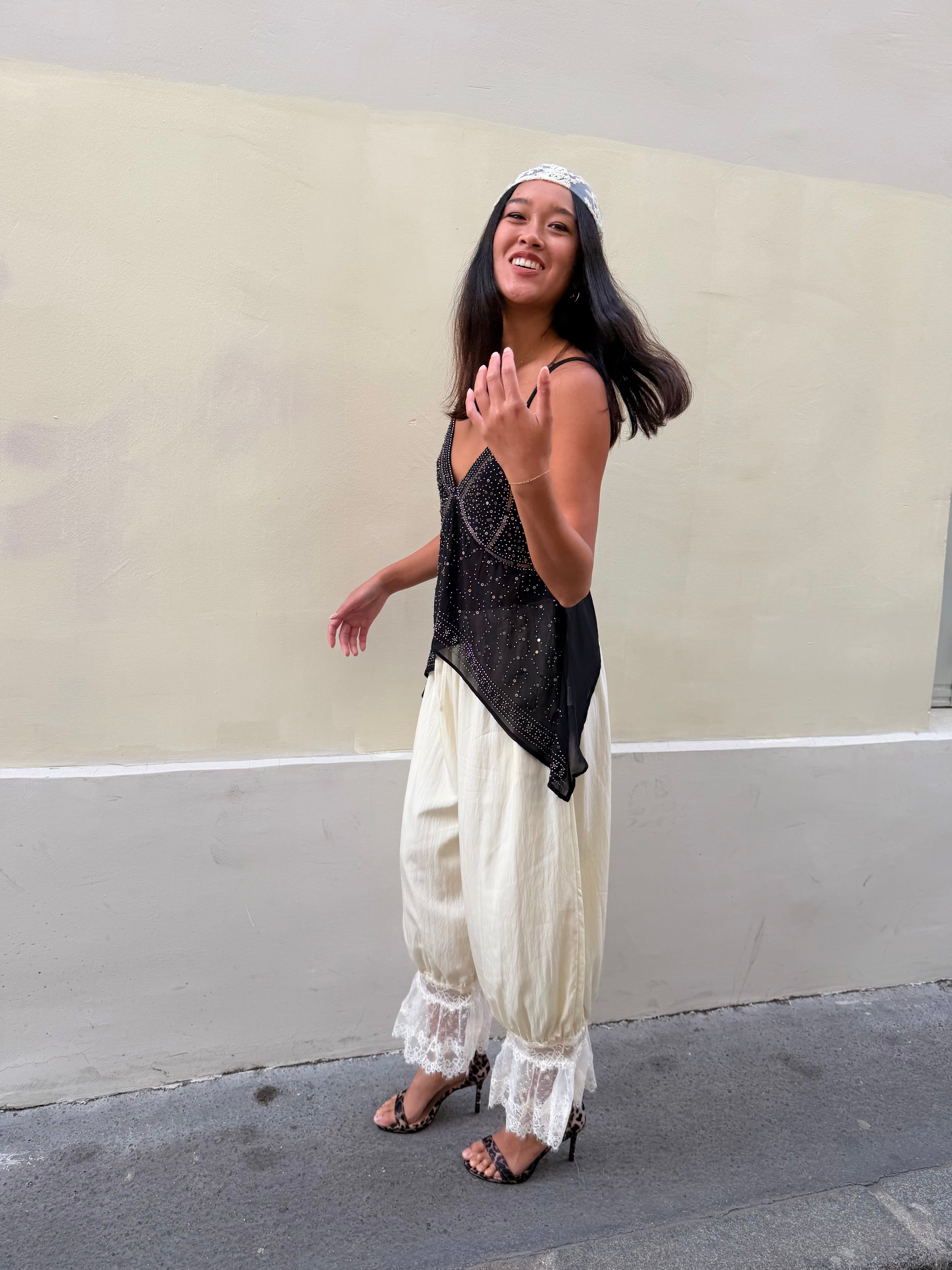 Maurice paris Pantalon TU Pantalon BRITNEY cream