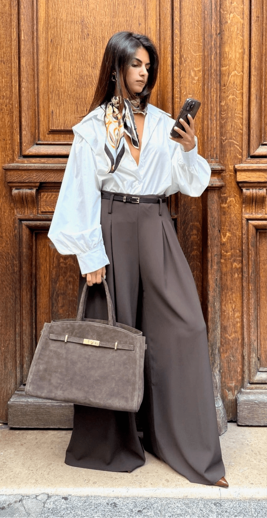 Maurice paris Pantalon TU Pantalon HARPER marron