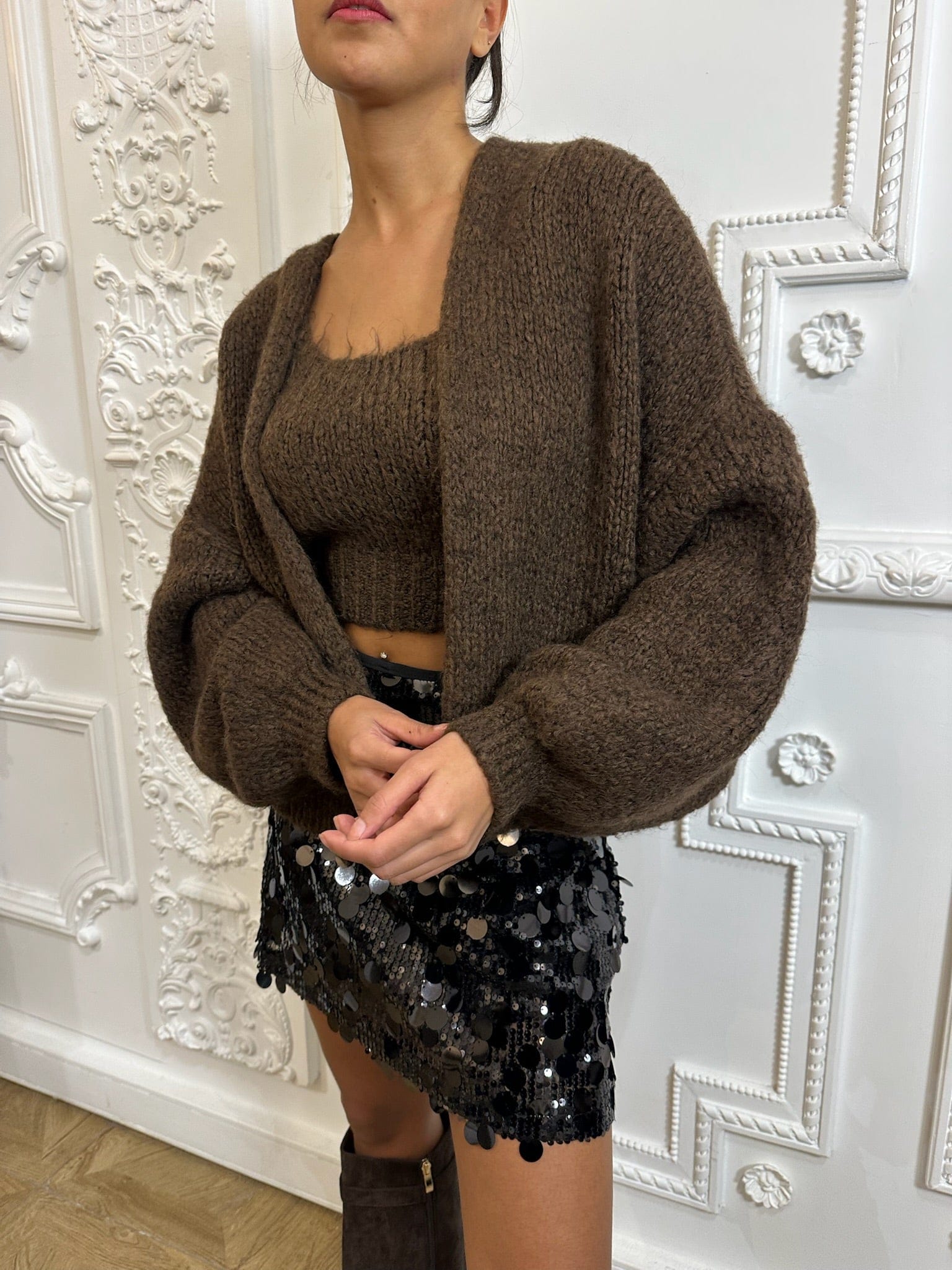 Maurice paris Pull Ensemble pull&top