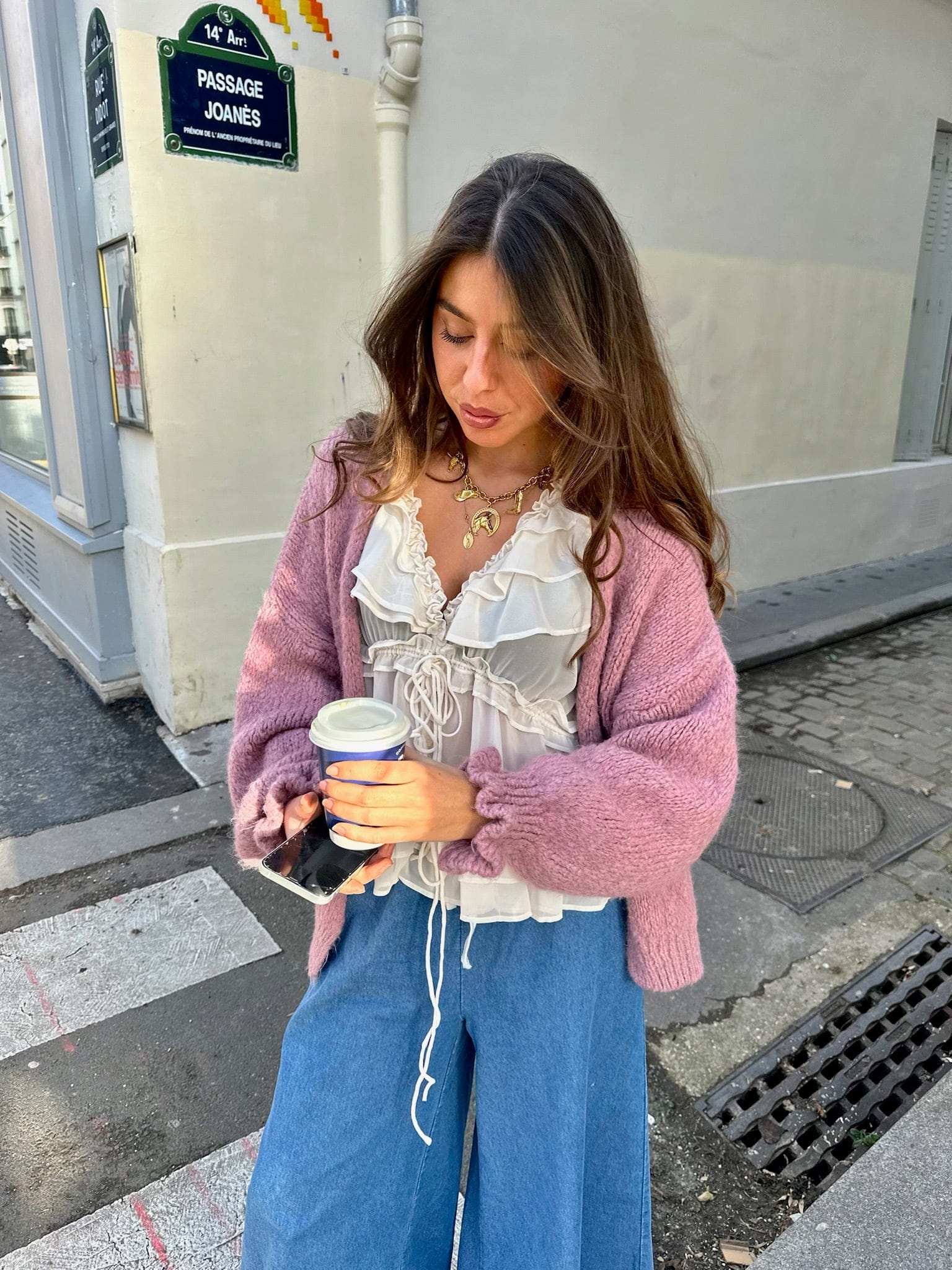 Maurice paris Pull Gilet KANSAS