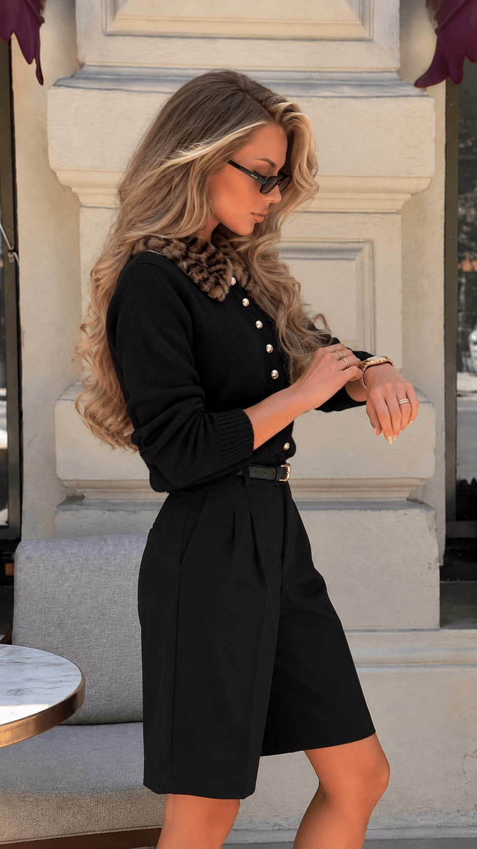 Maurice paris Pull Gilet PANPAN