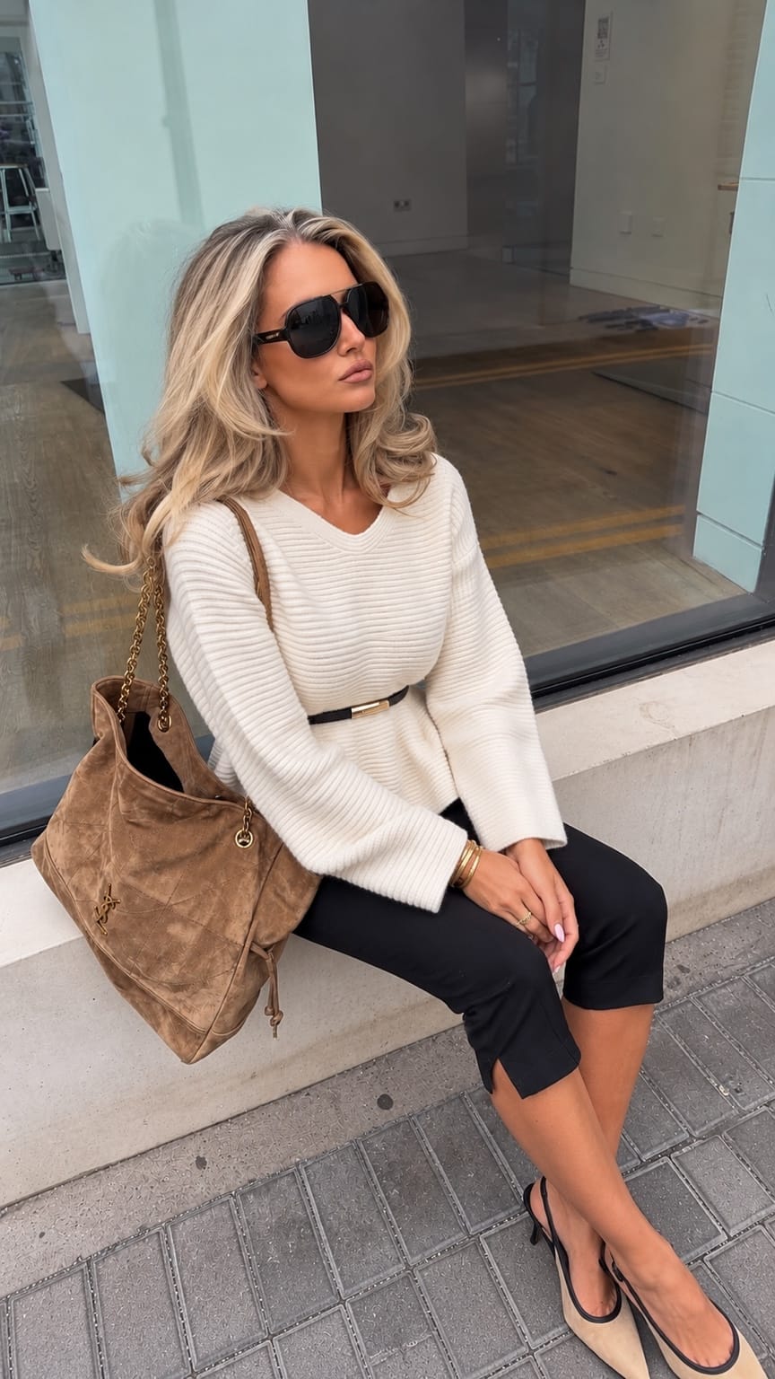 Maurice paris Pull Pull CLEA blanc