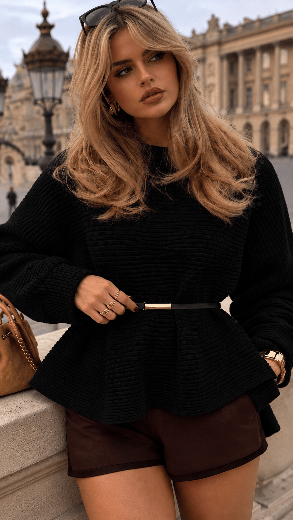 Maurice paris Pull Pull CLEA noir