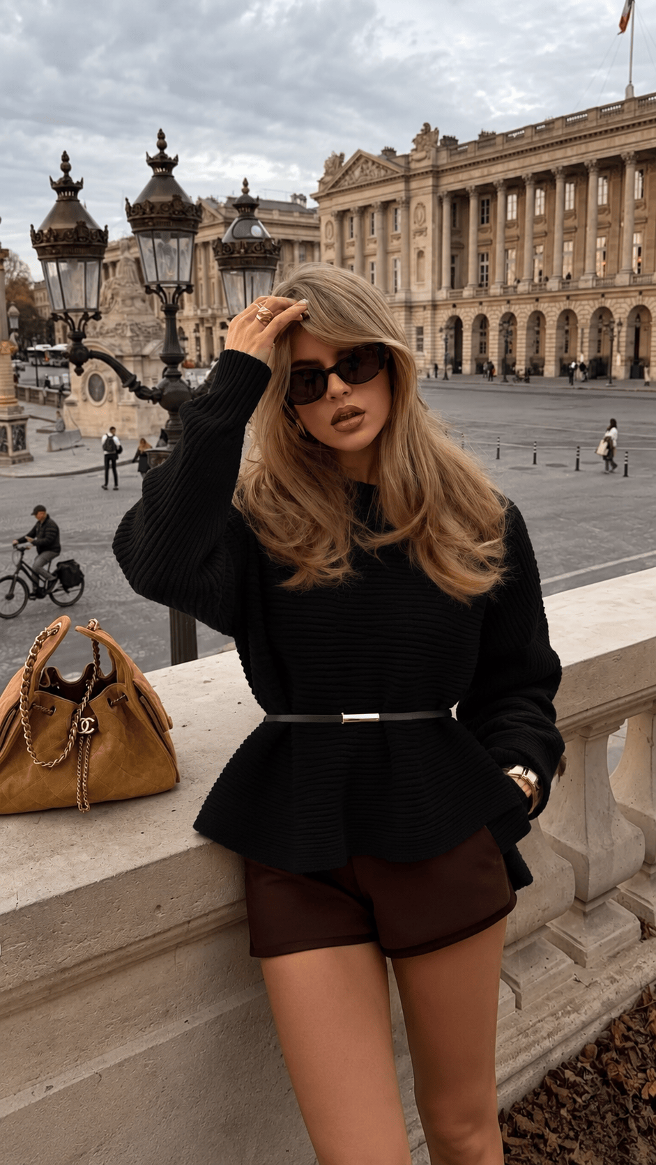Maurice paris Pull Pull CLEA noir