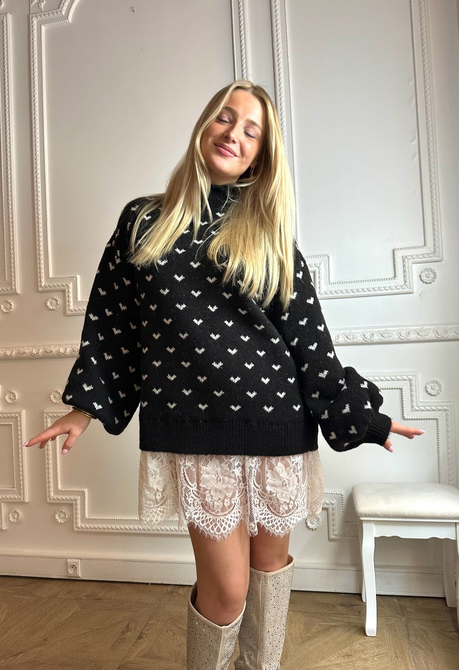 Maurice paris Pull Pull COEUR