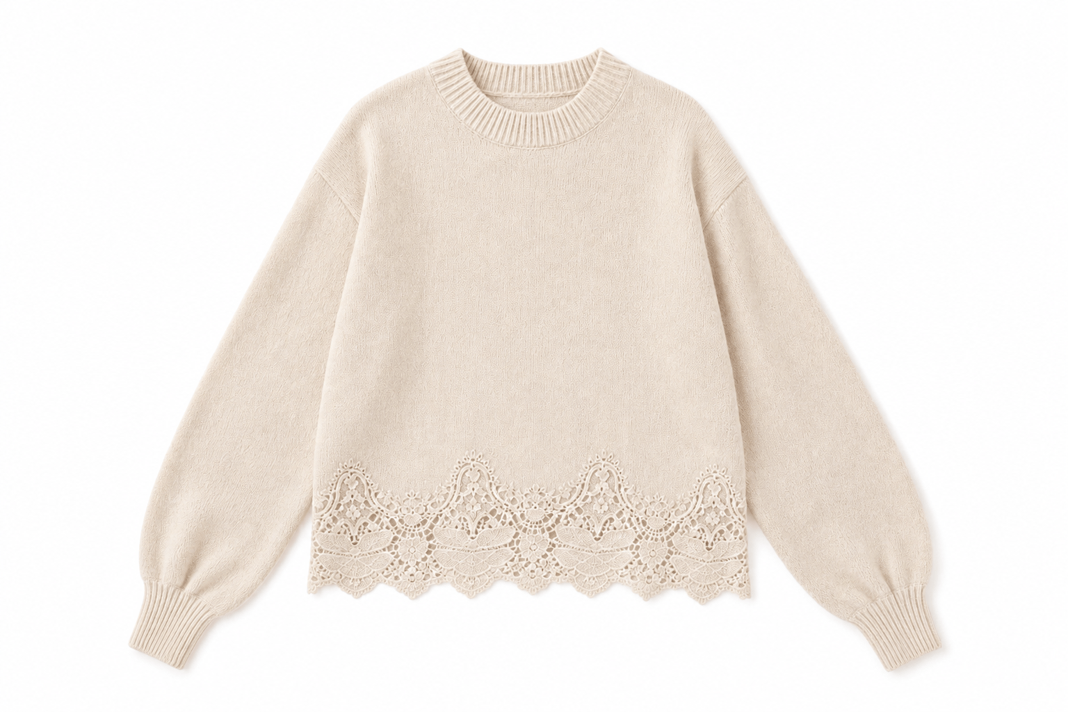 Maurice paris Pull Pull COUTURE beige