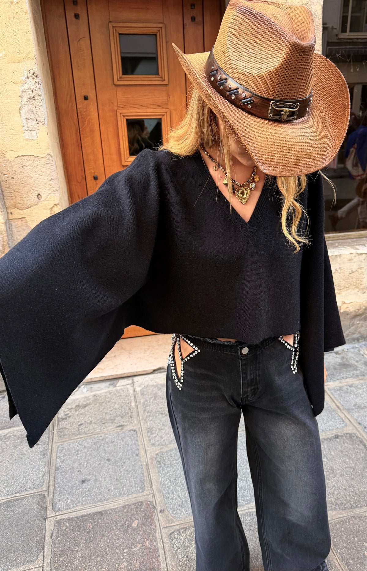 Maurice paris Pull Pull GYPSI noir