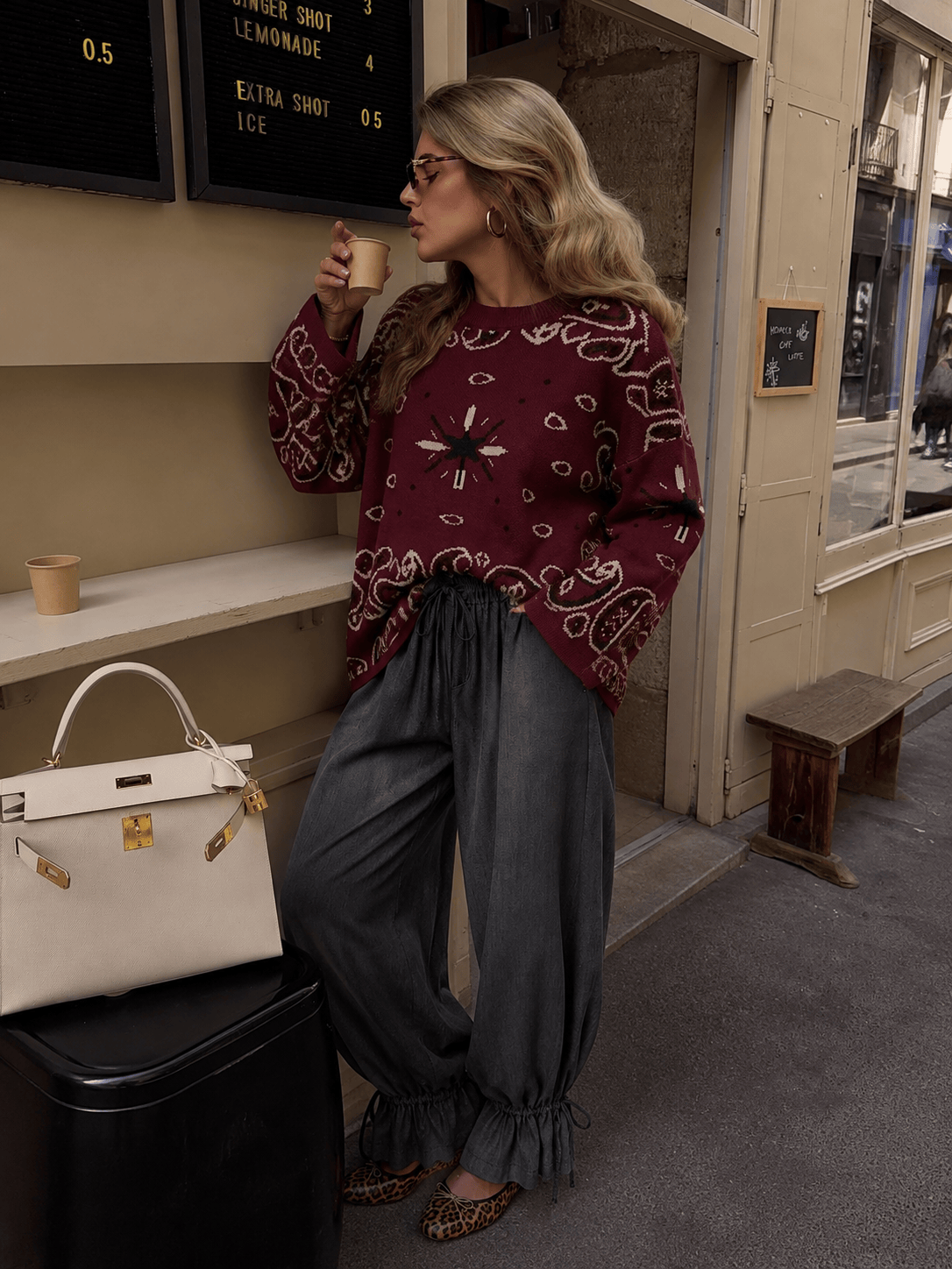 Maurice paris Pull Pull KATY bordeaux