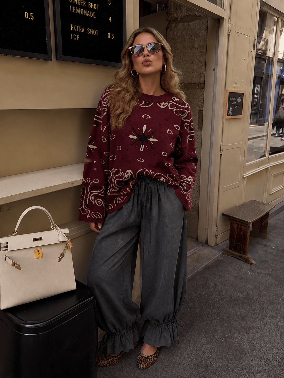 Maurice paris Pull Pull KATY bordeaux