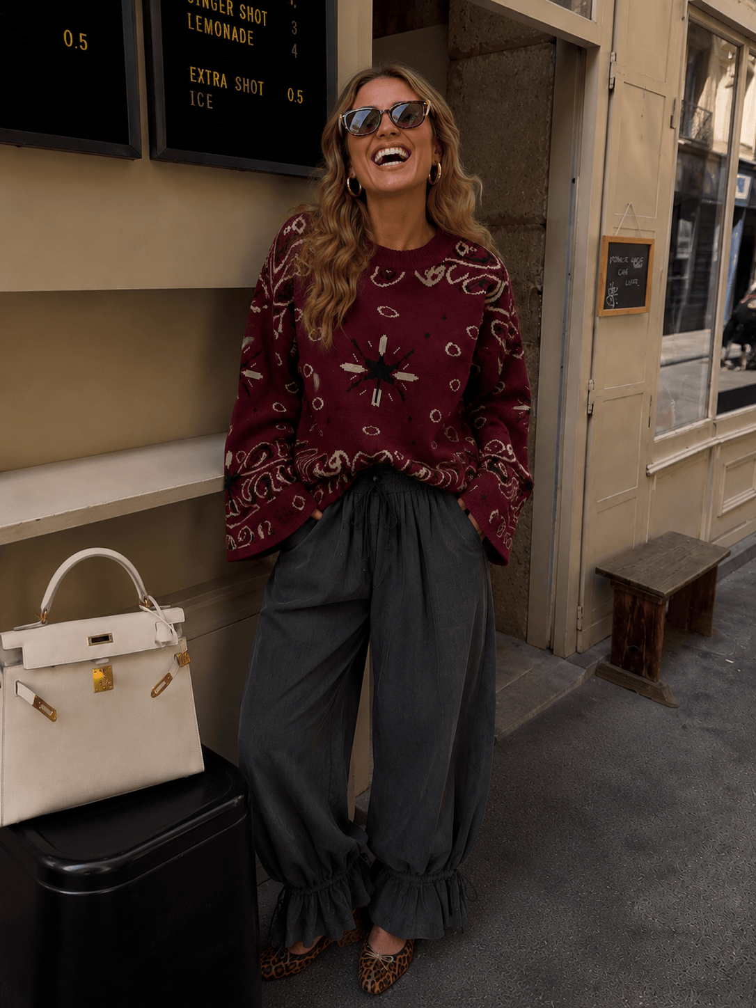 Maurice paris Pull Pull KATY bordeaux