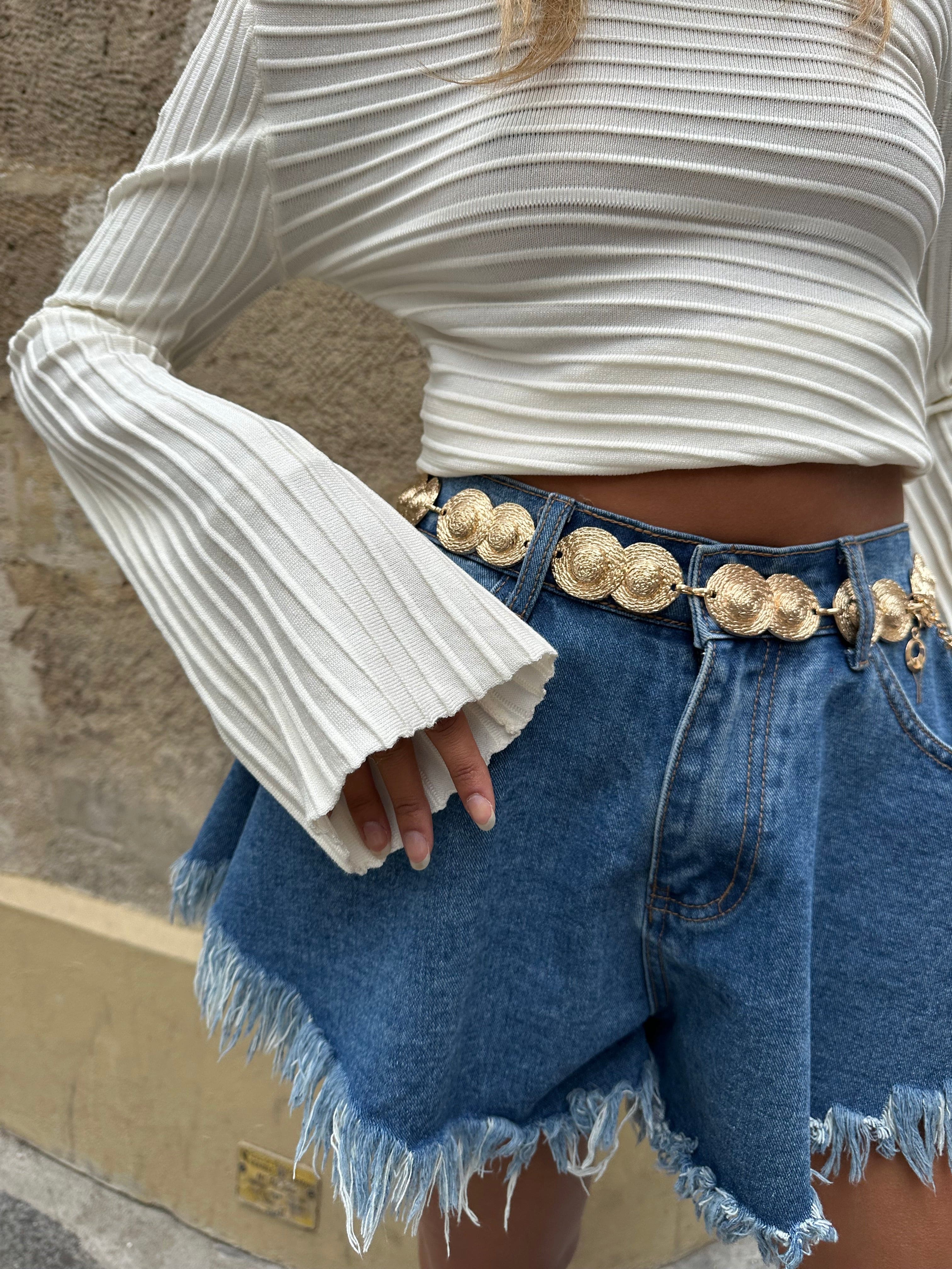 Maurice paris Pull Pull léger NIKKI blanc