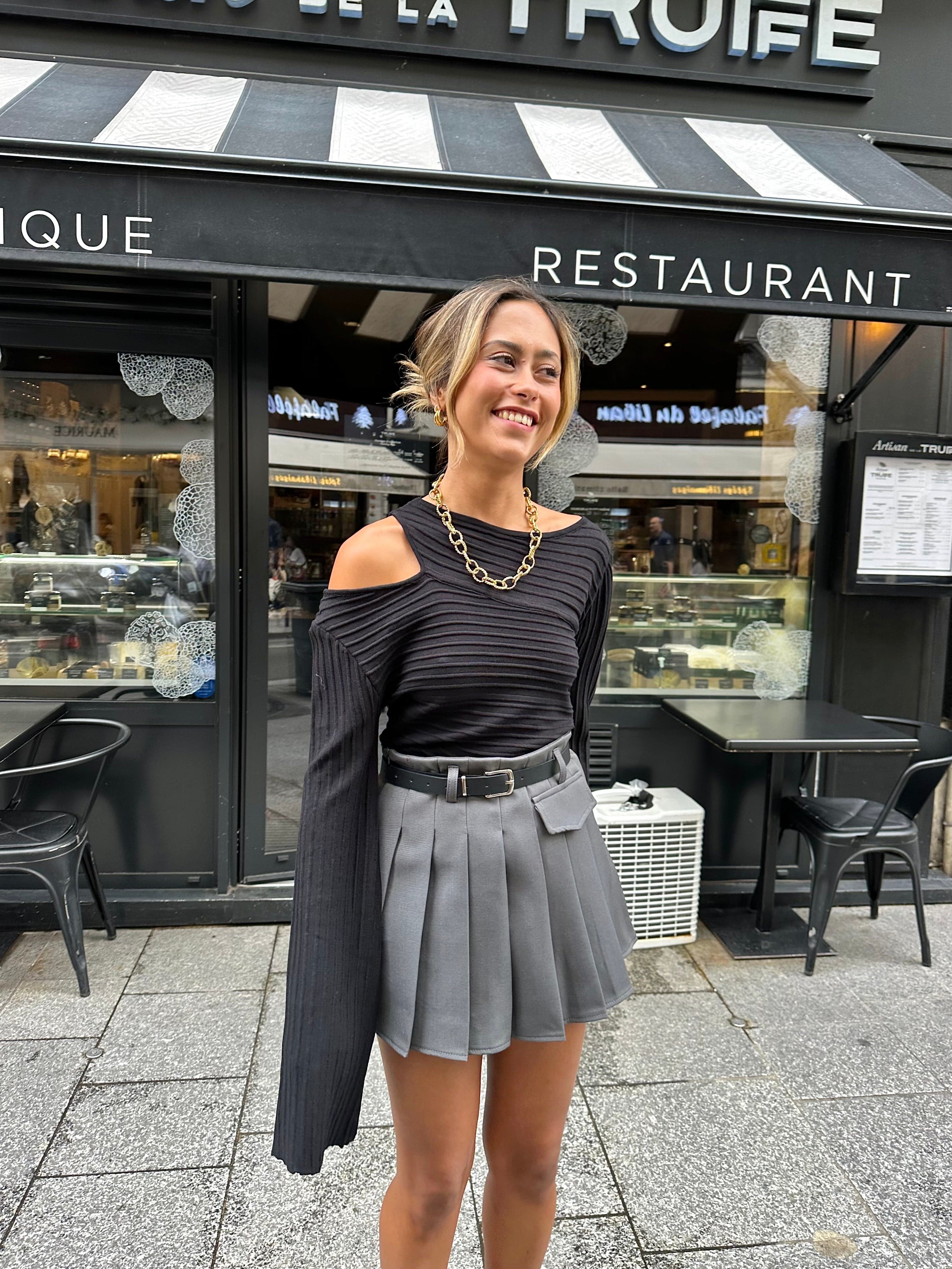 Maurice paris Pull Pull léger NIKKI noir