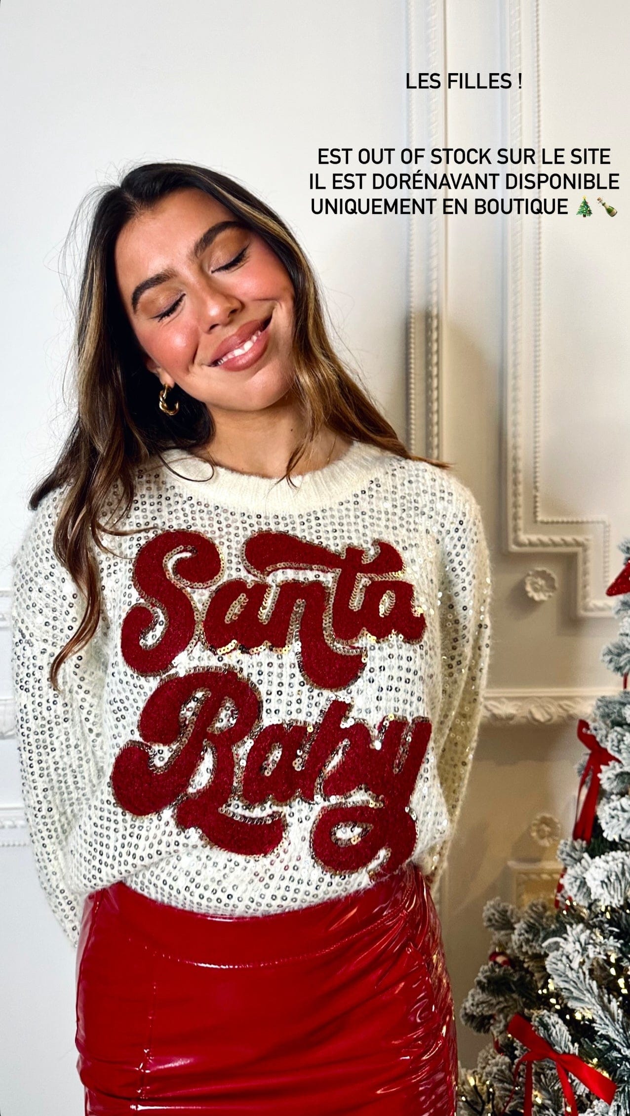 Maurice paris Pull Pull SANTABABY blanc