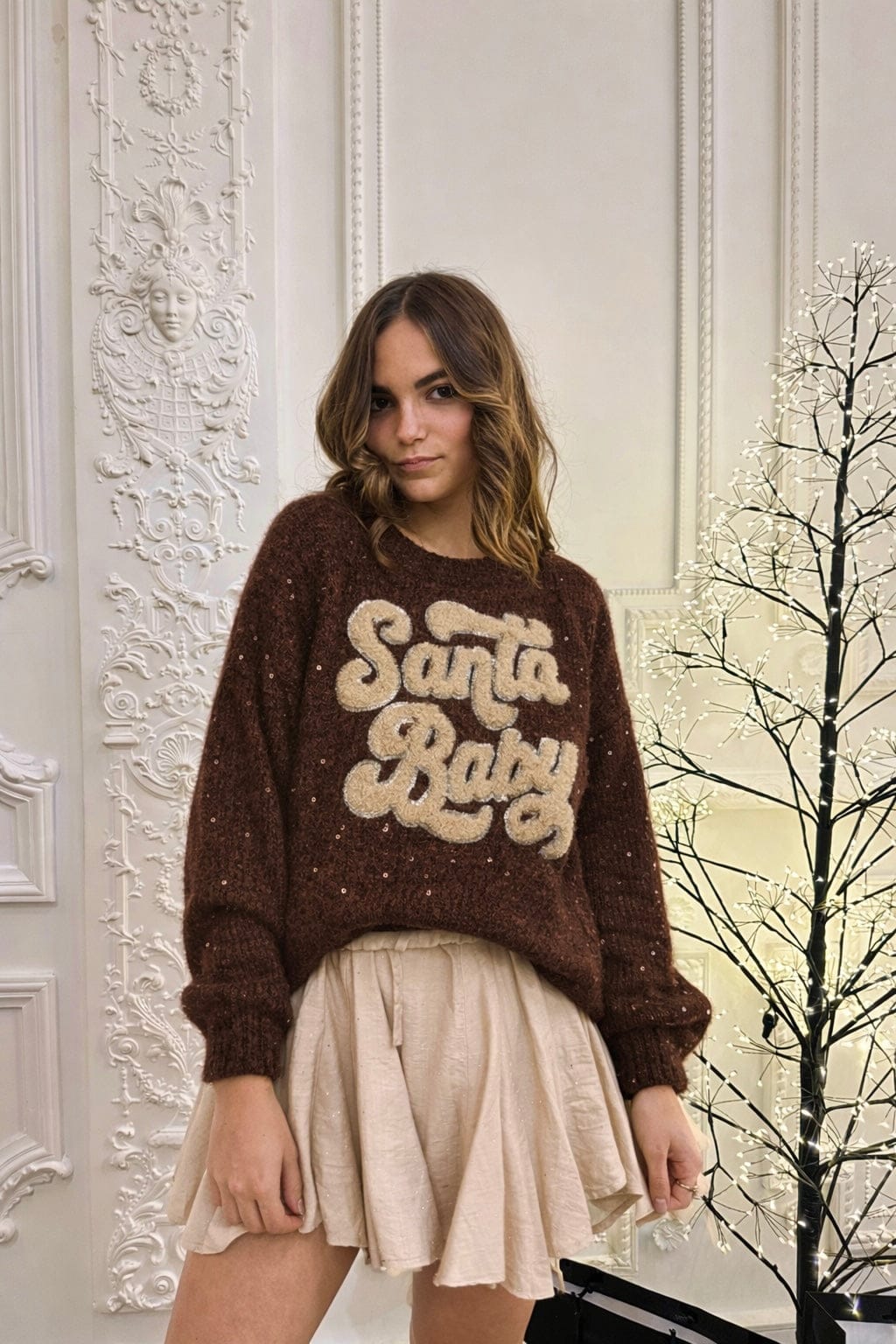 Maurice paris Pull Pull SANTABABY choco