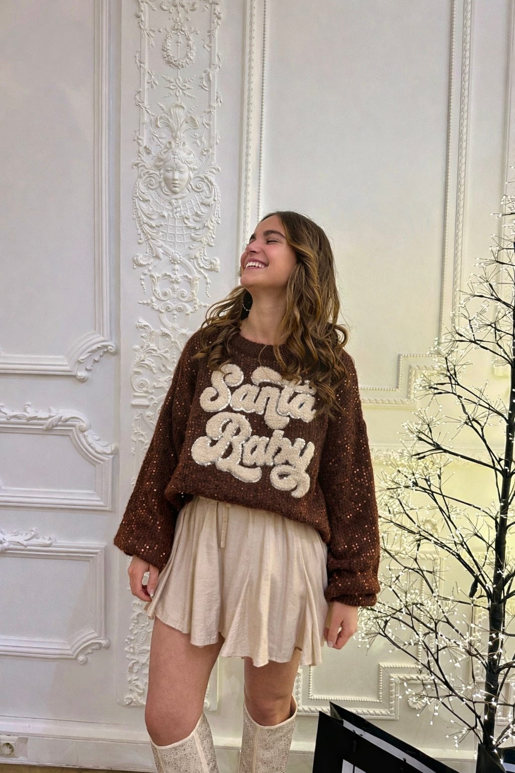 Maurice paris Pull Pull SANTABABY choco