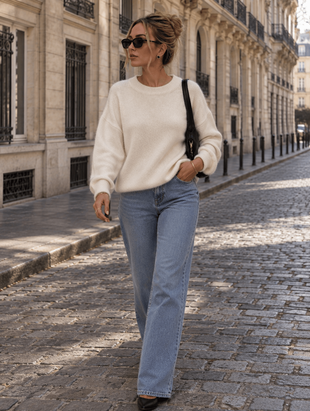 Maurice paris Pull Titre par défaut Pull ANGEL beige✨