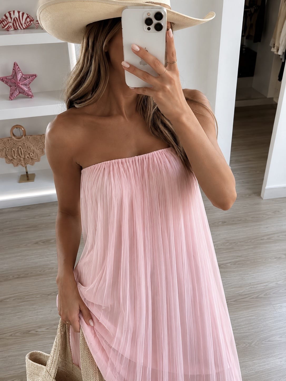 Maurice paris Robe Robe BARCELONA rose
