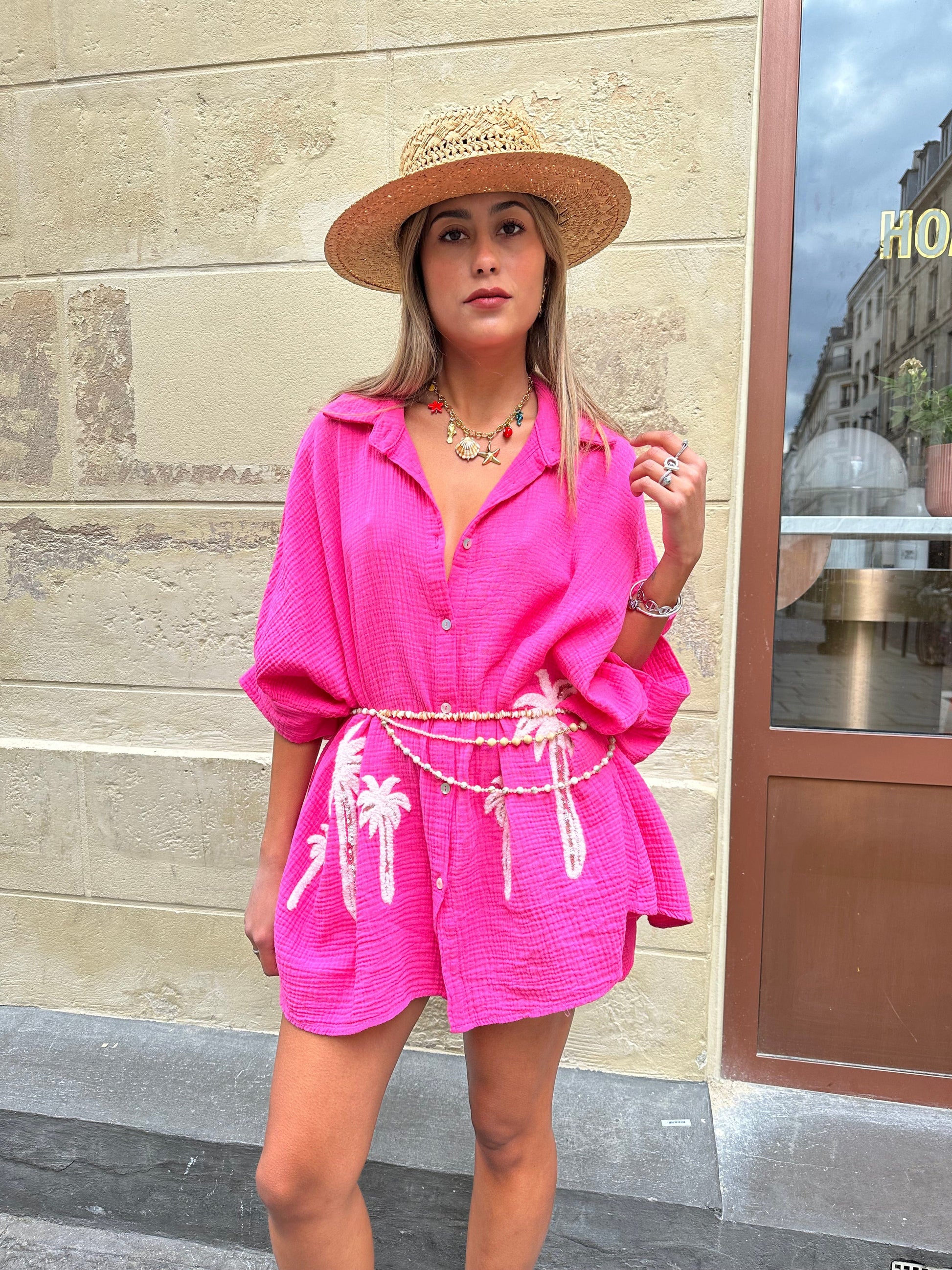 Maurice paris Robe Robe Chemise TROPIC