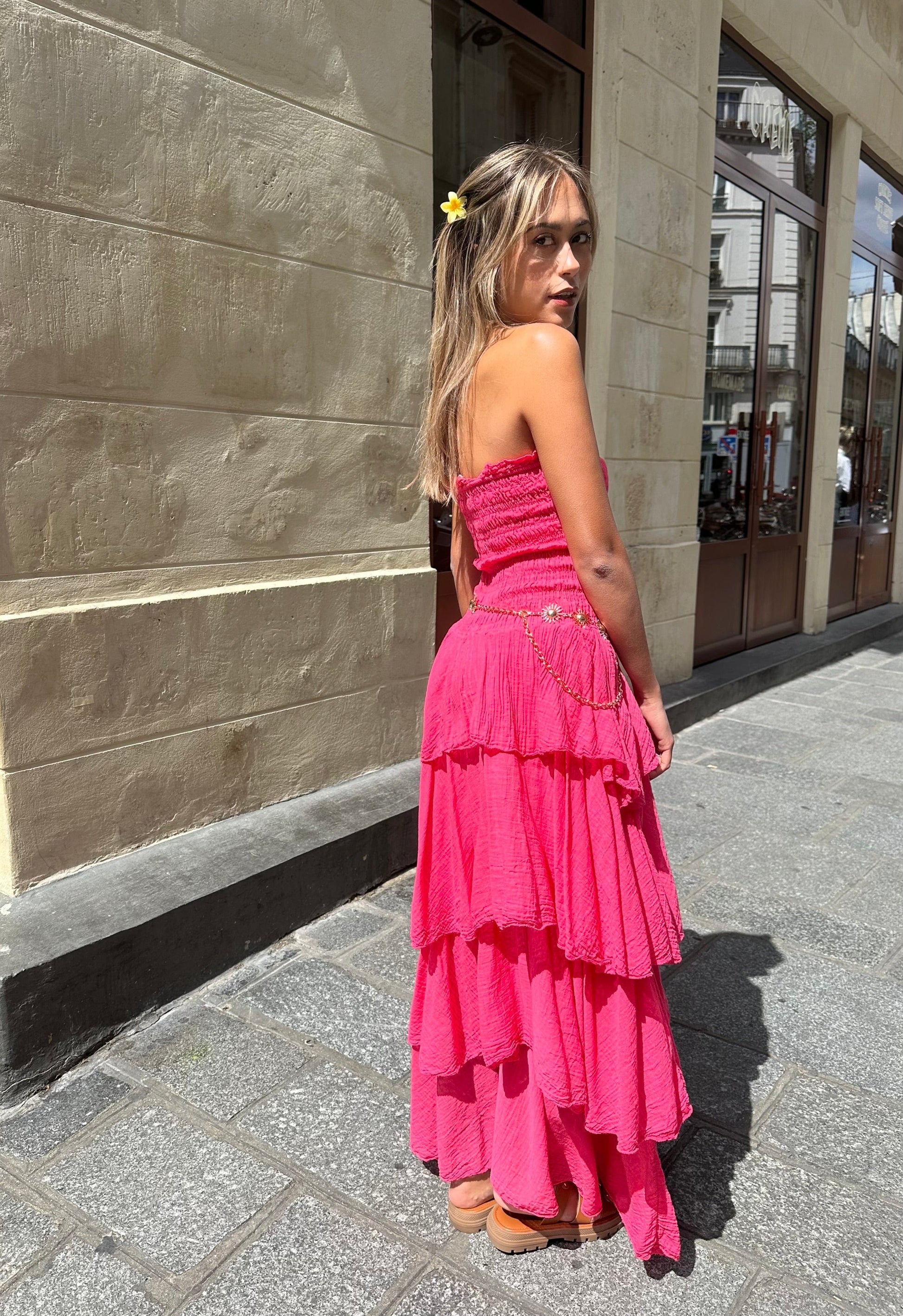 Maurice paris Robe Robe CLAIRE framboise