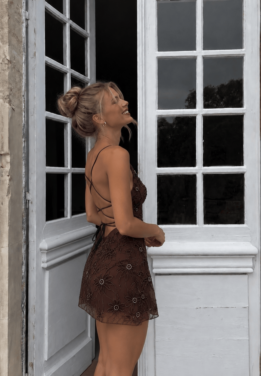 Maurice paris Robe Robe INA marron