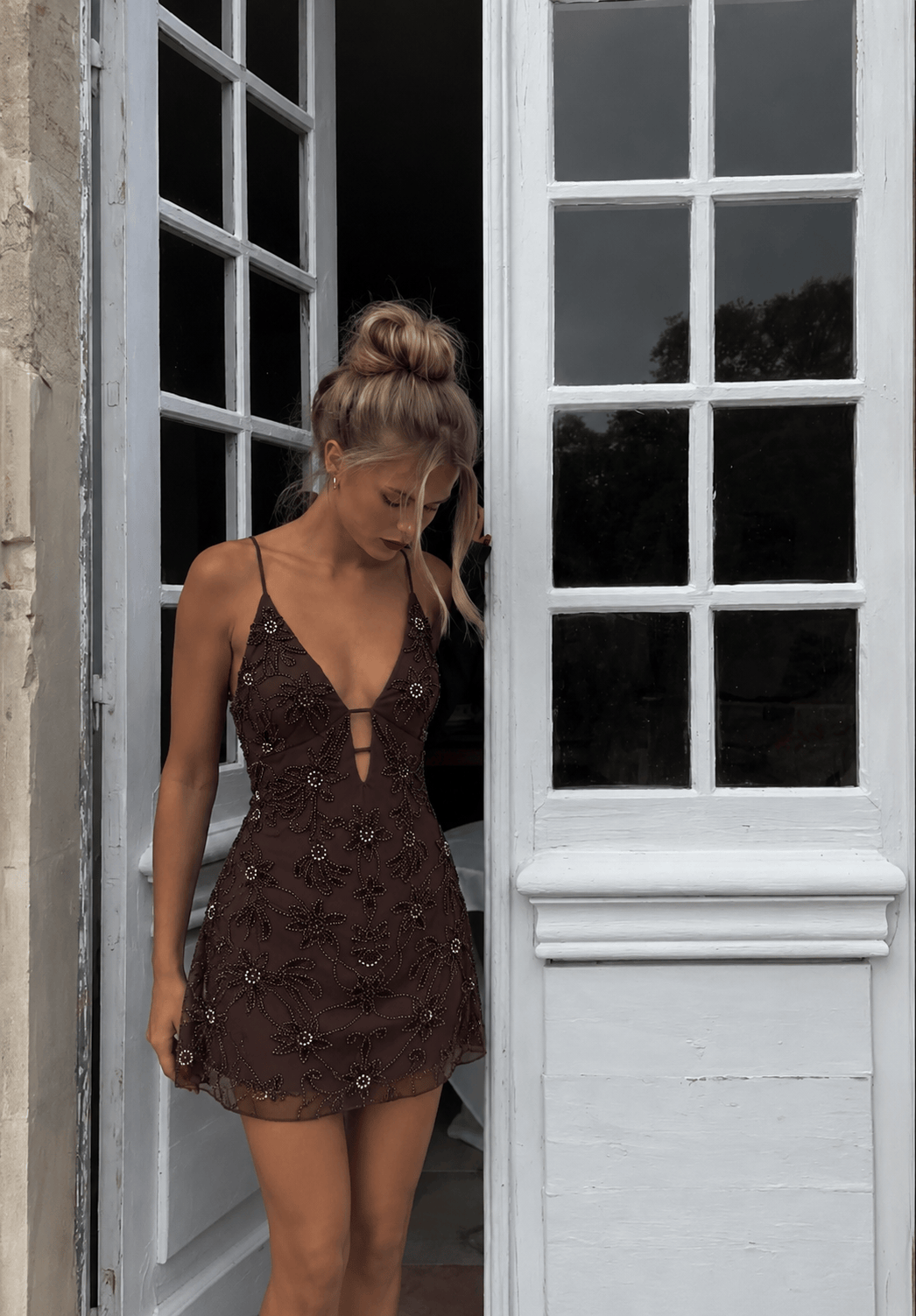 Maurice paris Robe Robe INA marron