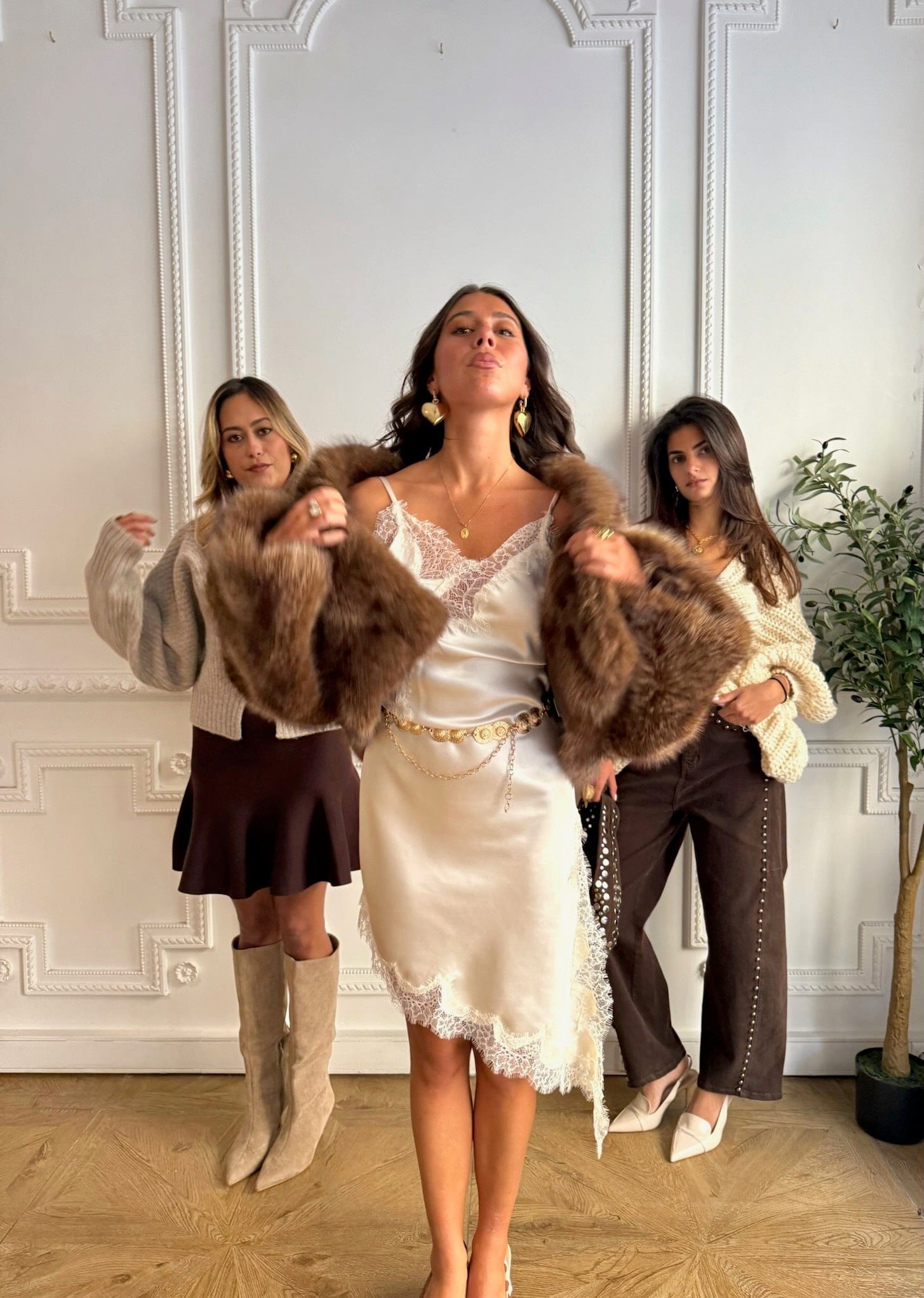 Maurice paris Robe Robe KENDALL blanche