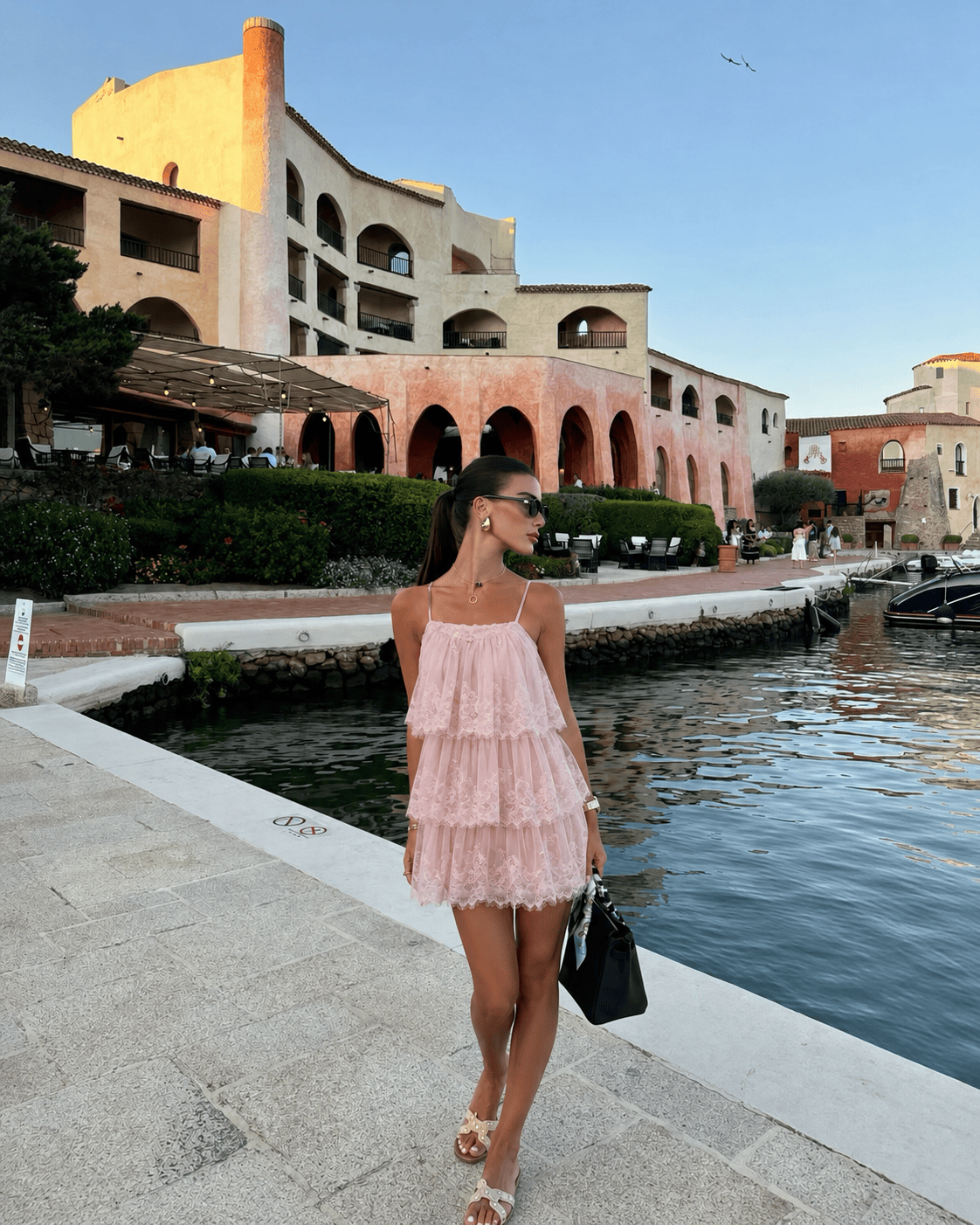 Maurice paris Robe Robe LUNA rose
