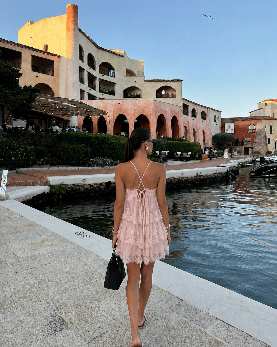 Maurice paris Robe Robe LUNA rose