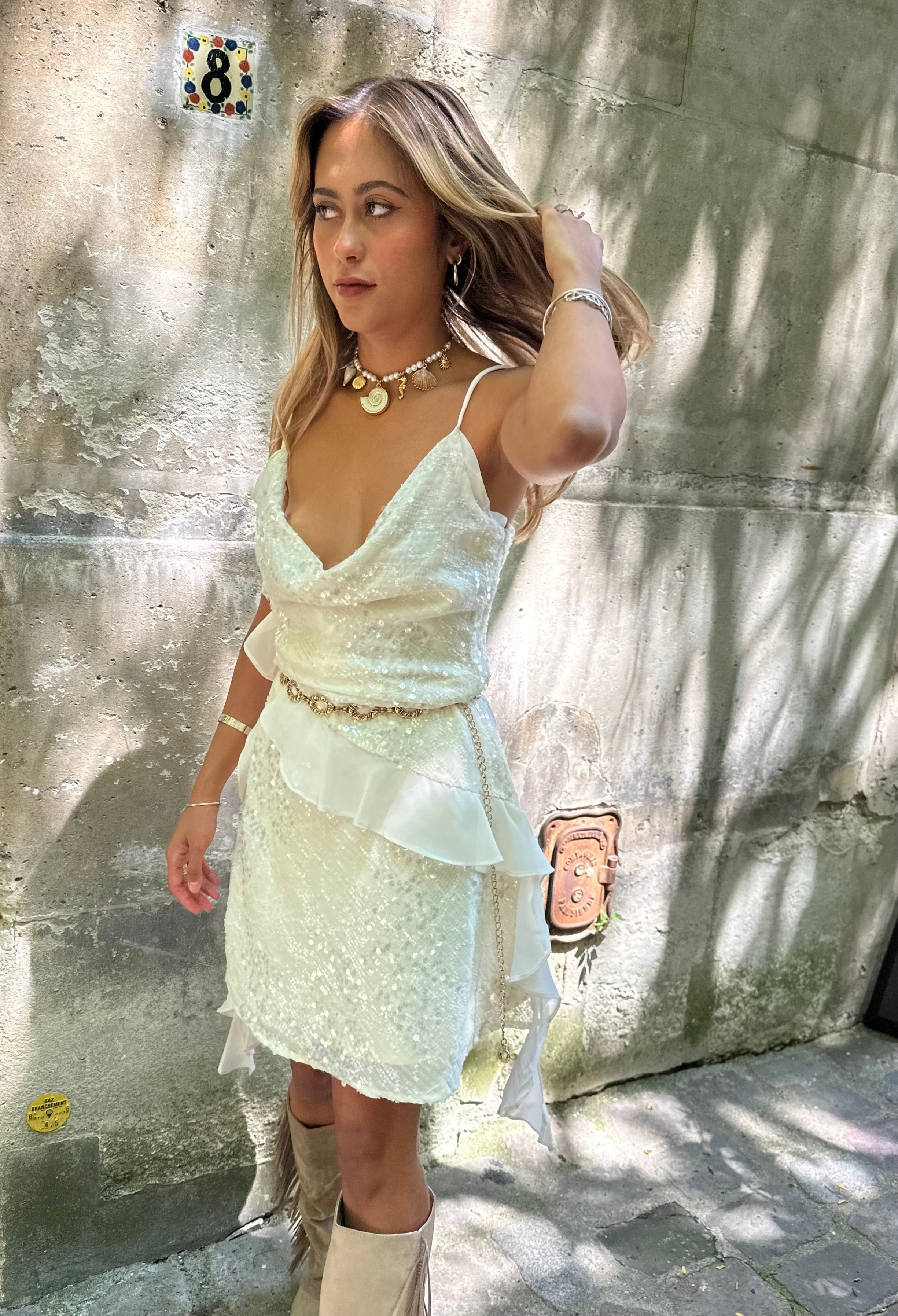 Maurice paris Robe Robe SEQUINS