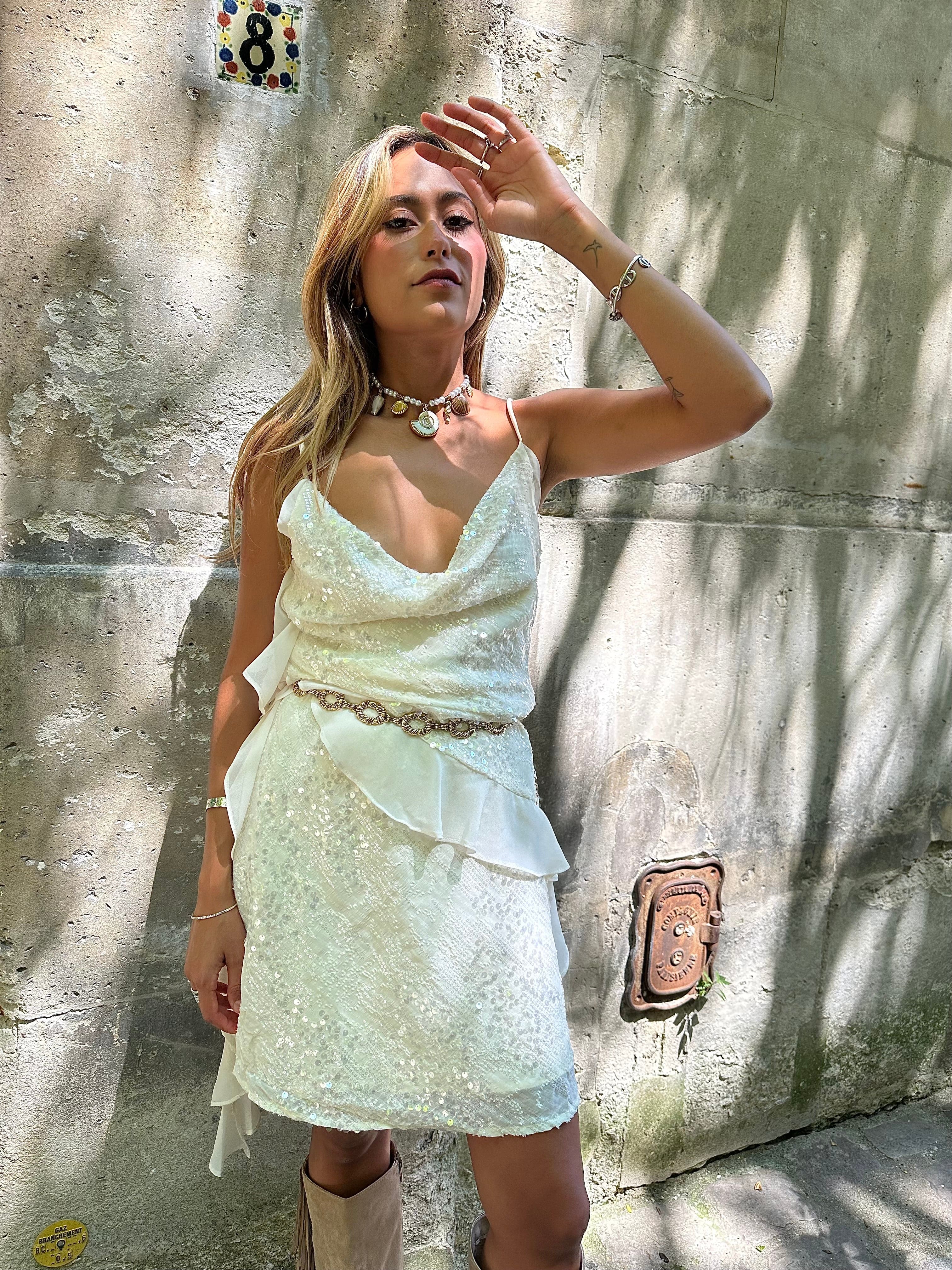 Maurice paris Robe Robe SEQUINS
