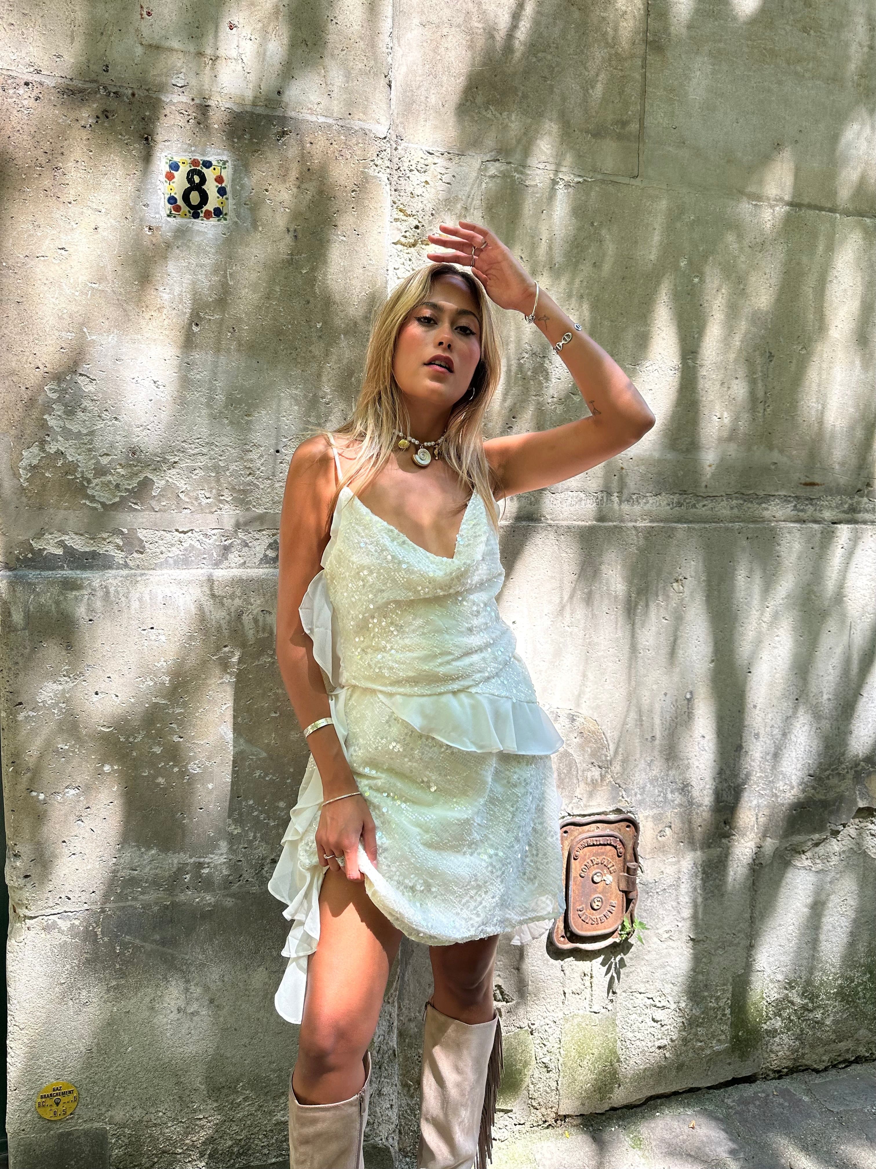 Maurice paris Robe Robe SEQUINS