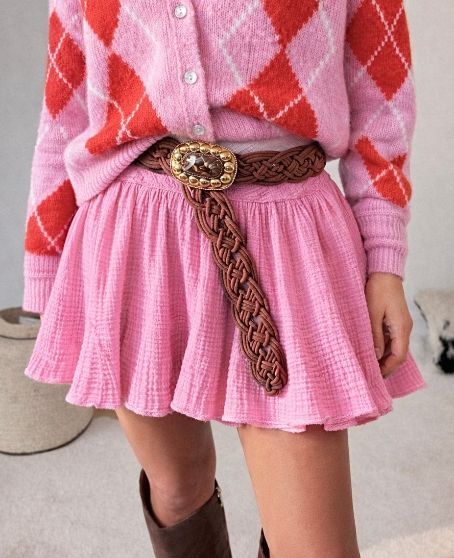 Maurice paris Short Jupe BONBON