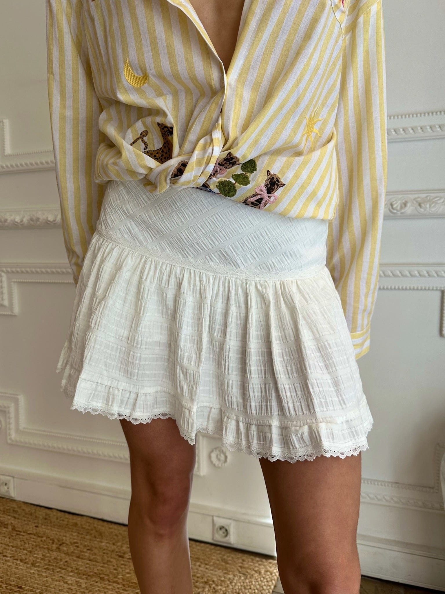 Maurice paris Short Jupe PRAIRIE