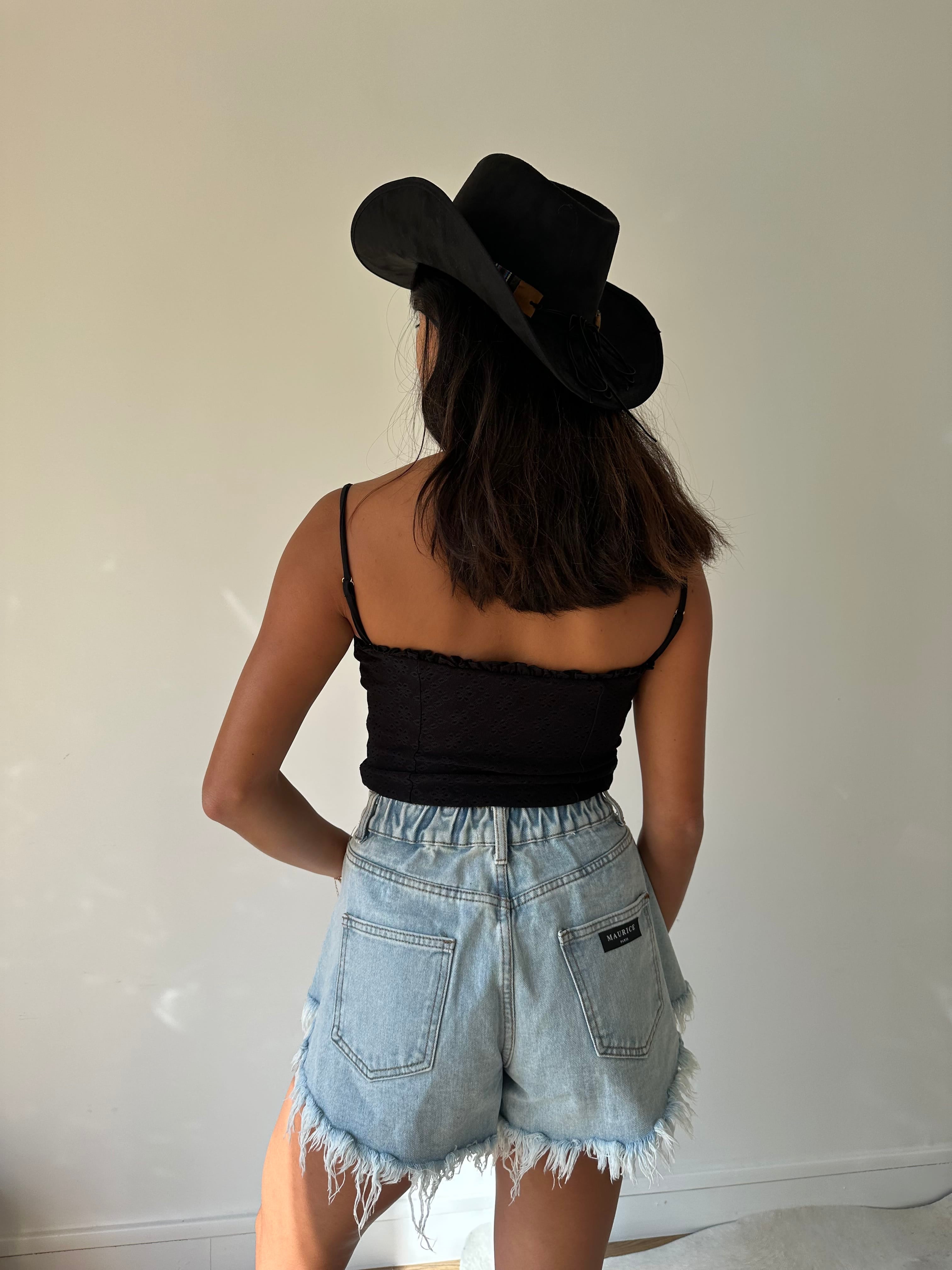 Maurice paris Short Short IRIS bleu ciel