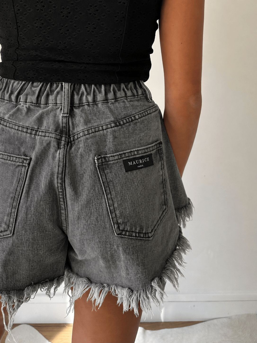 Maurice paris Short Short IRIS gris
