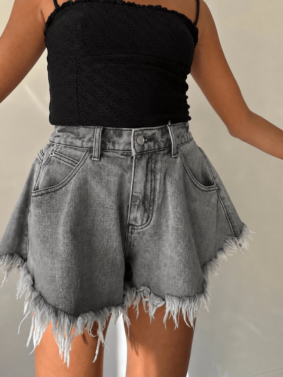 Maurice paris Short Short IRIS gris