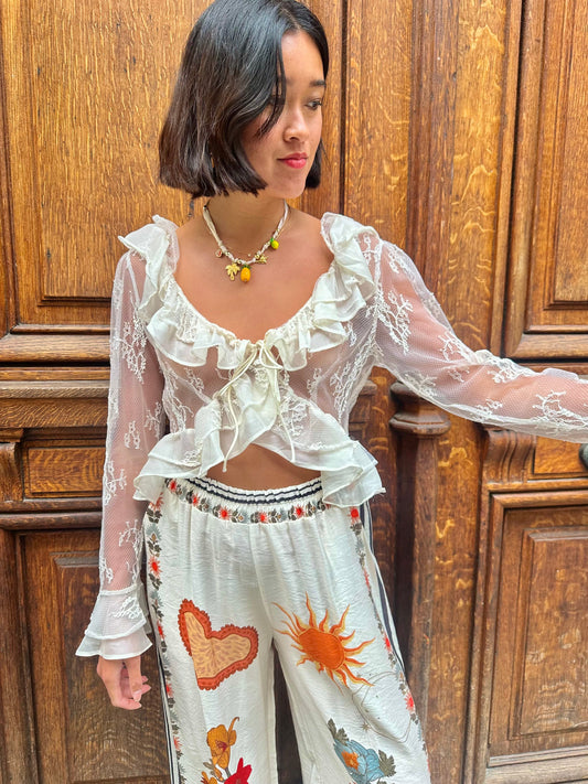 Maurice paris Top PLUME