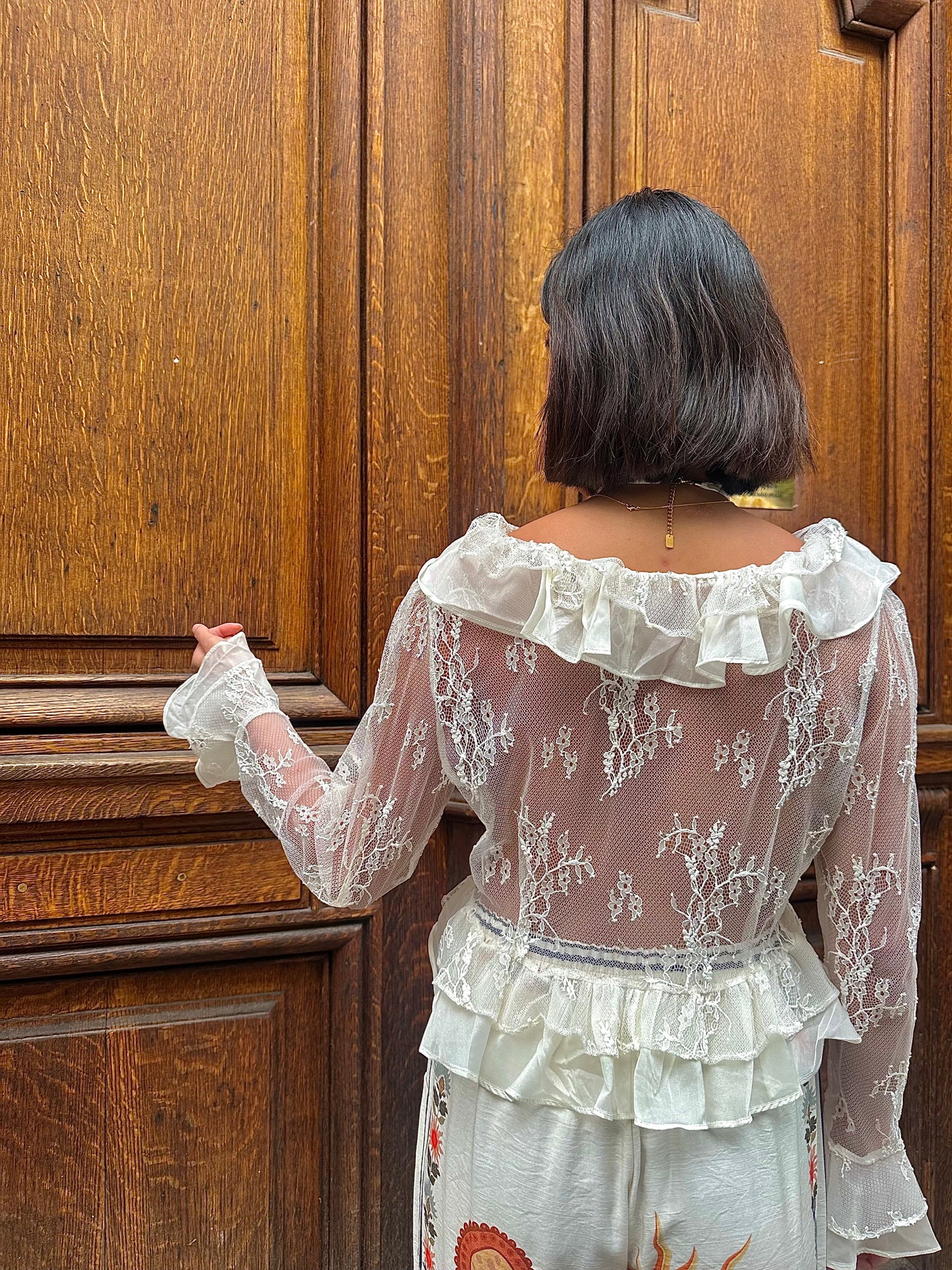 Maurice paris Top PLUME