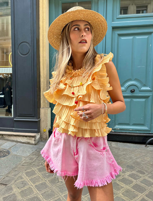 Maurice paris Top SHILO Orange